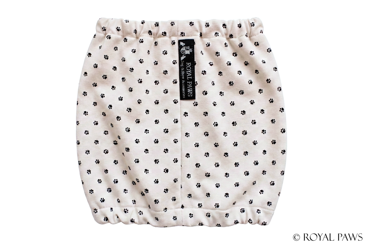 COMFORT SNOOD "TINY PAWS" BEIGE