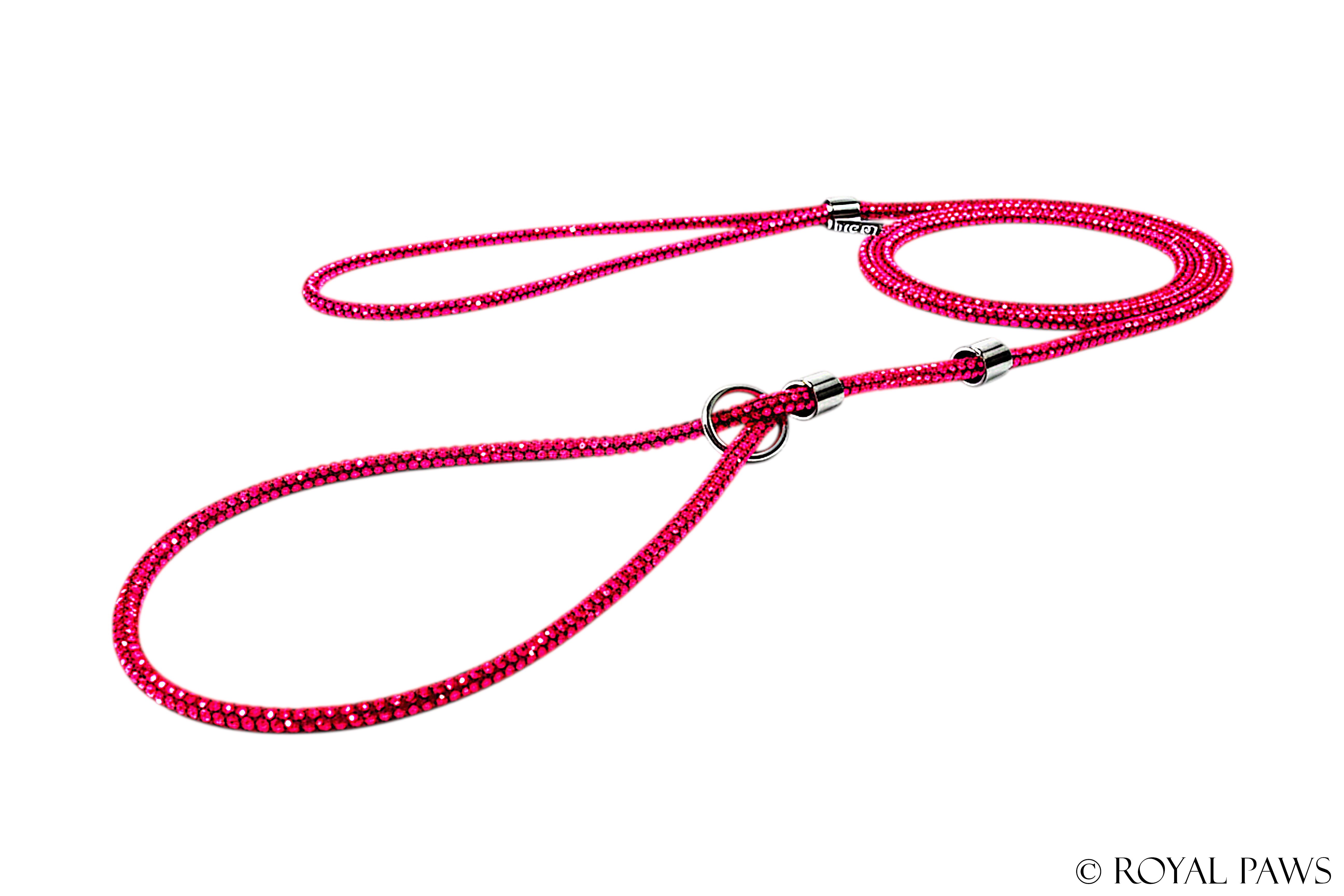CRYSTAL REGULAR LEASH "PINK"