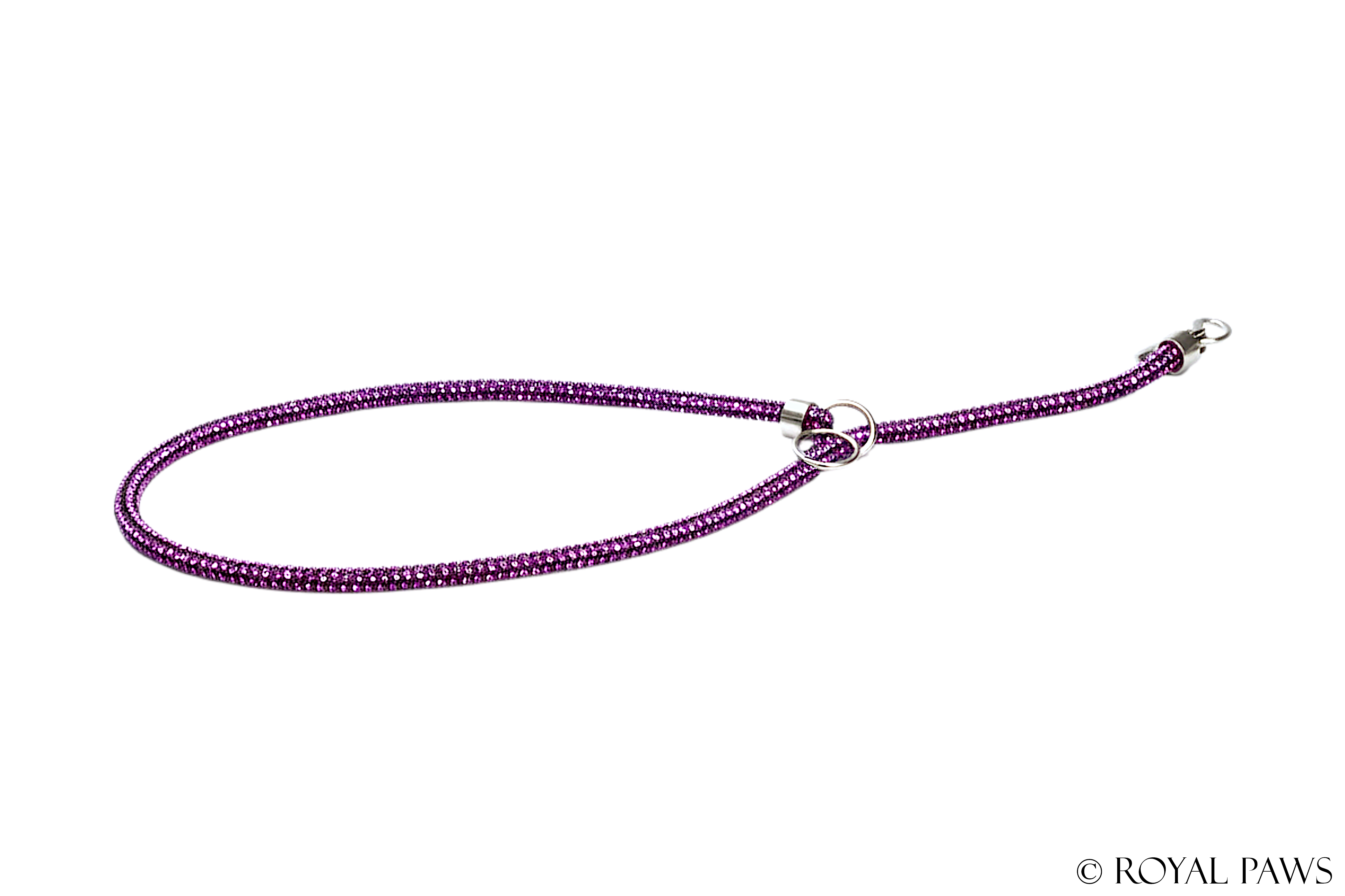CRYSTAL SLIP COLLAR "PURPLE"