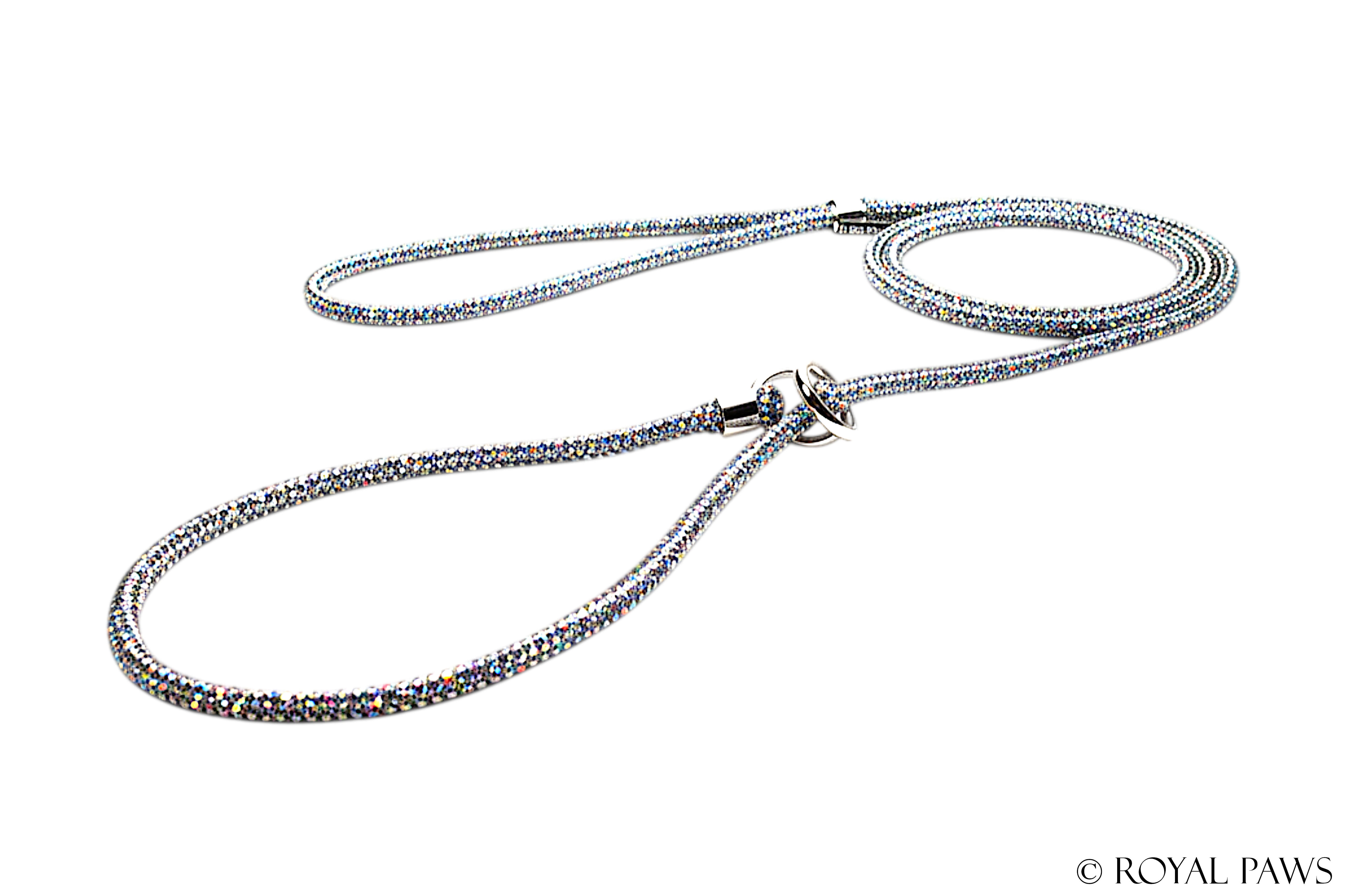 CRYSTAL SLIP LEASH "HOLOGRAPHIC"