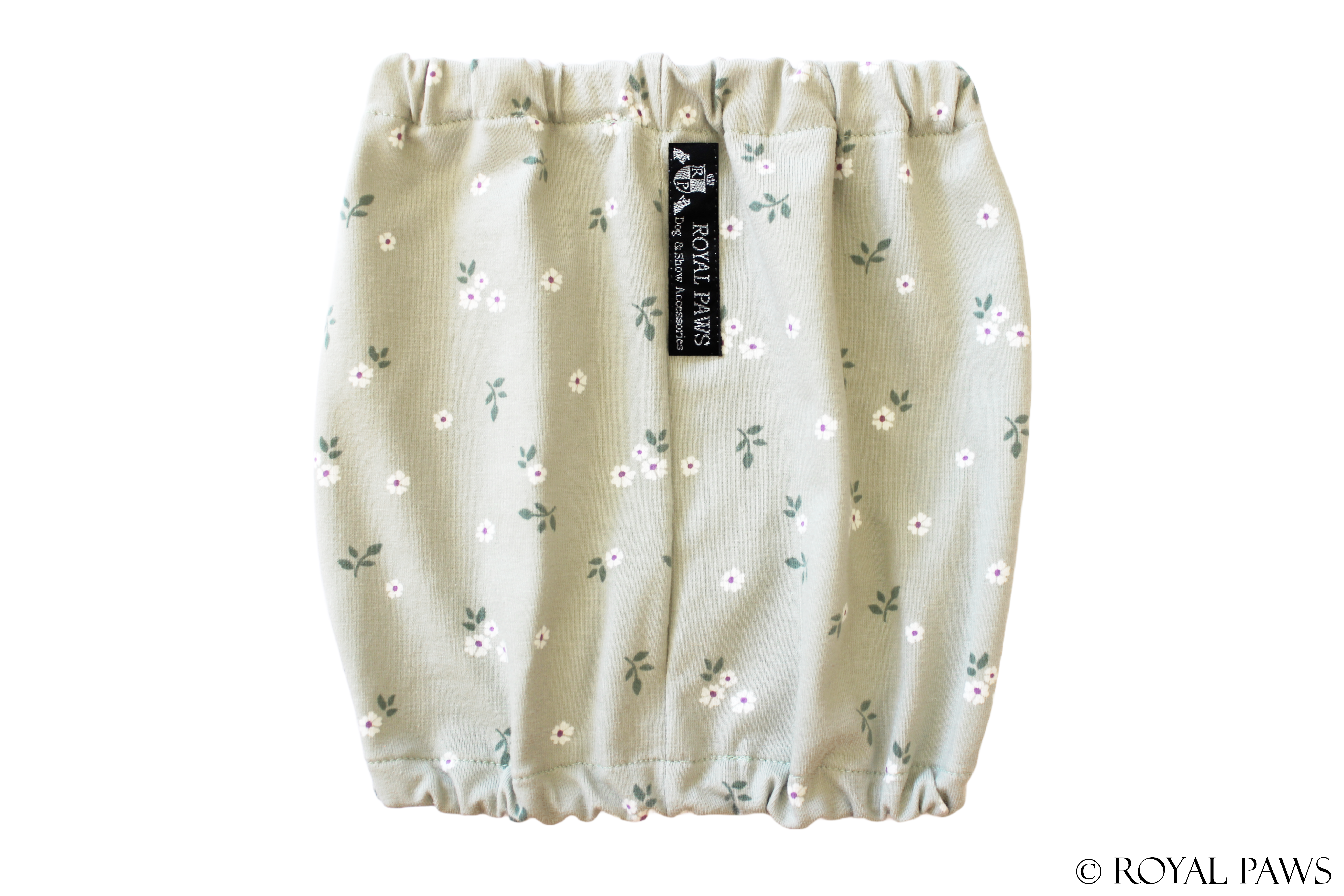 SAMPLE SALE % COMFORT SNOOD "BLOOMING MEADOW" GRÜN