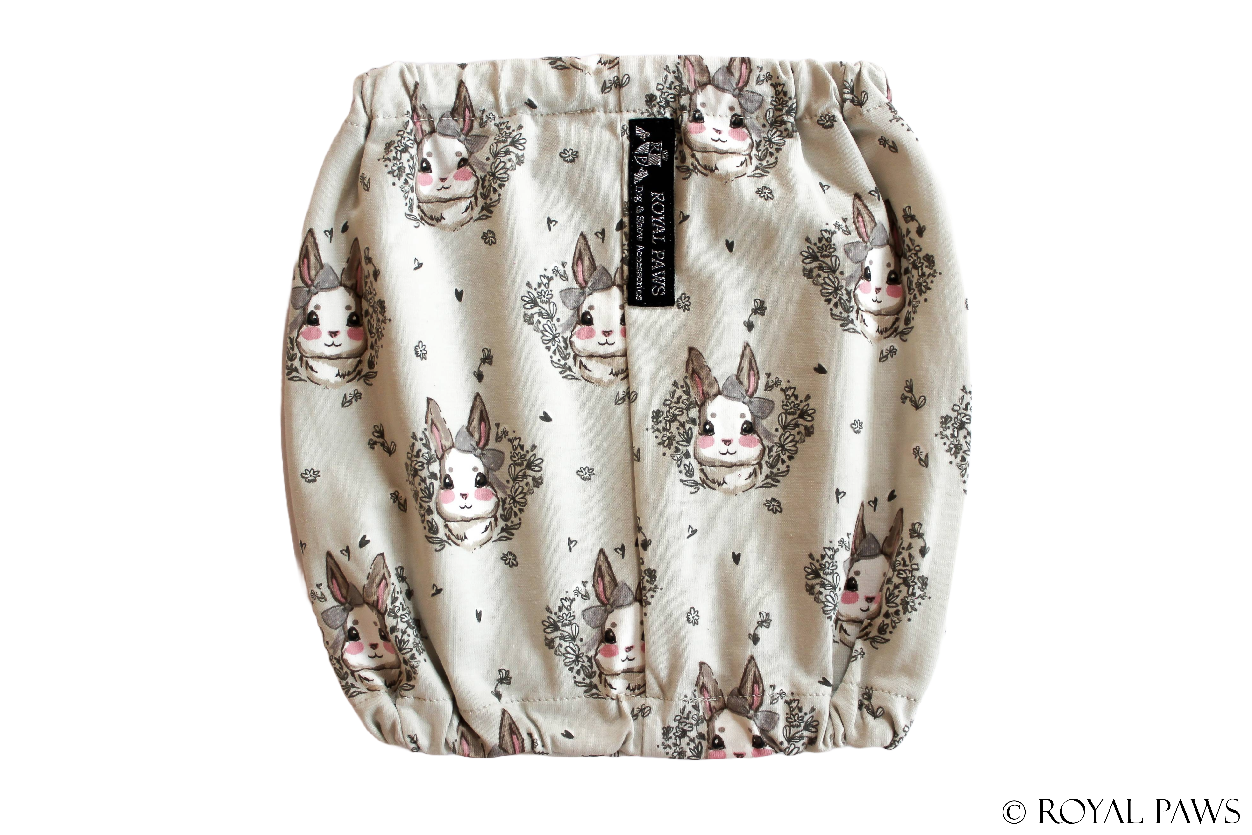 COMFORT SNOOD "MISS CARLOTTA" GRAU - ROYAL PAWS Dog & Show Accessories