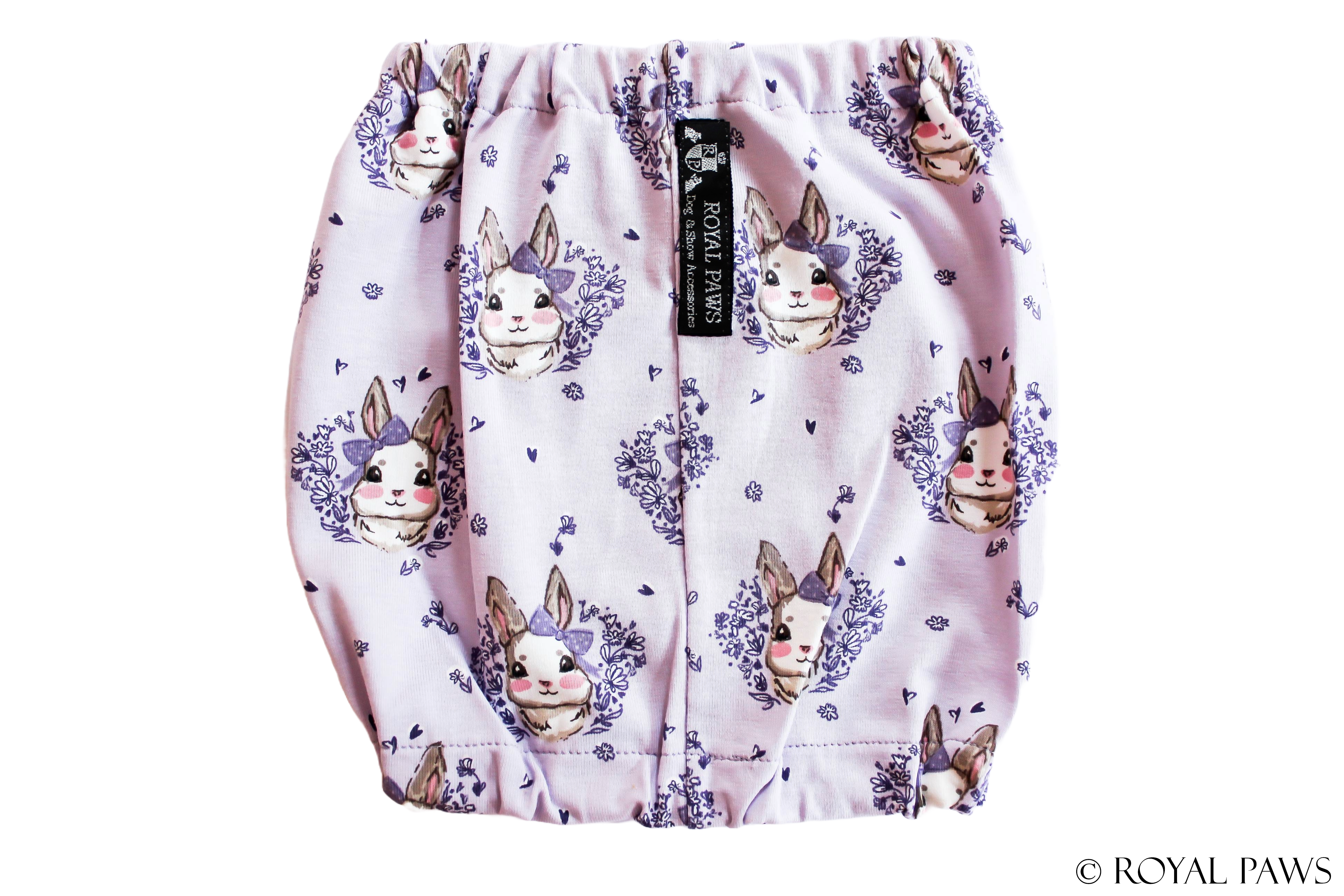 COMFORT SNOOD "MISS CARLOTTA" LILA - ROYAL PAWS Dog & Show Accessories