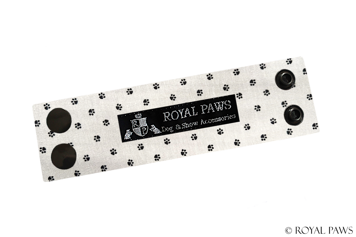 COMFORT SNOOD STRAP "TINY PAWS" BEIGE