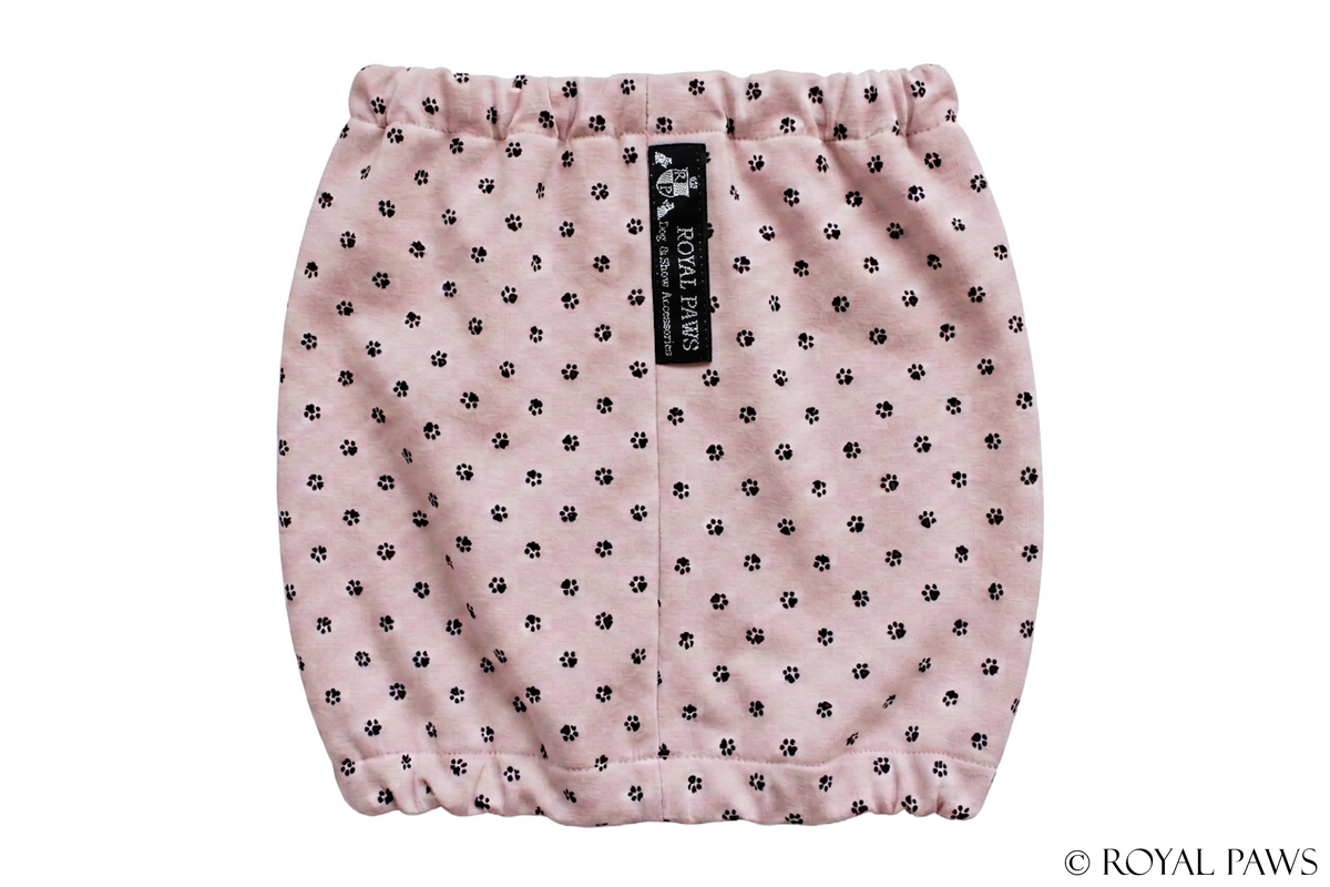 COMFORT SNOOD "TINY PAWS" ROSE