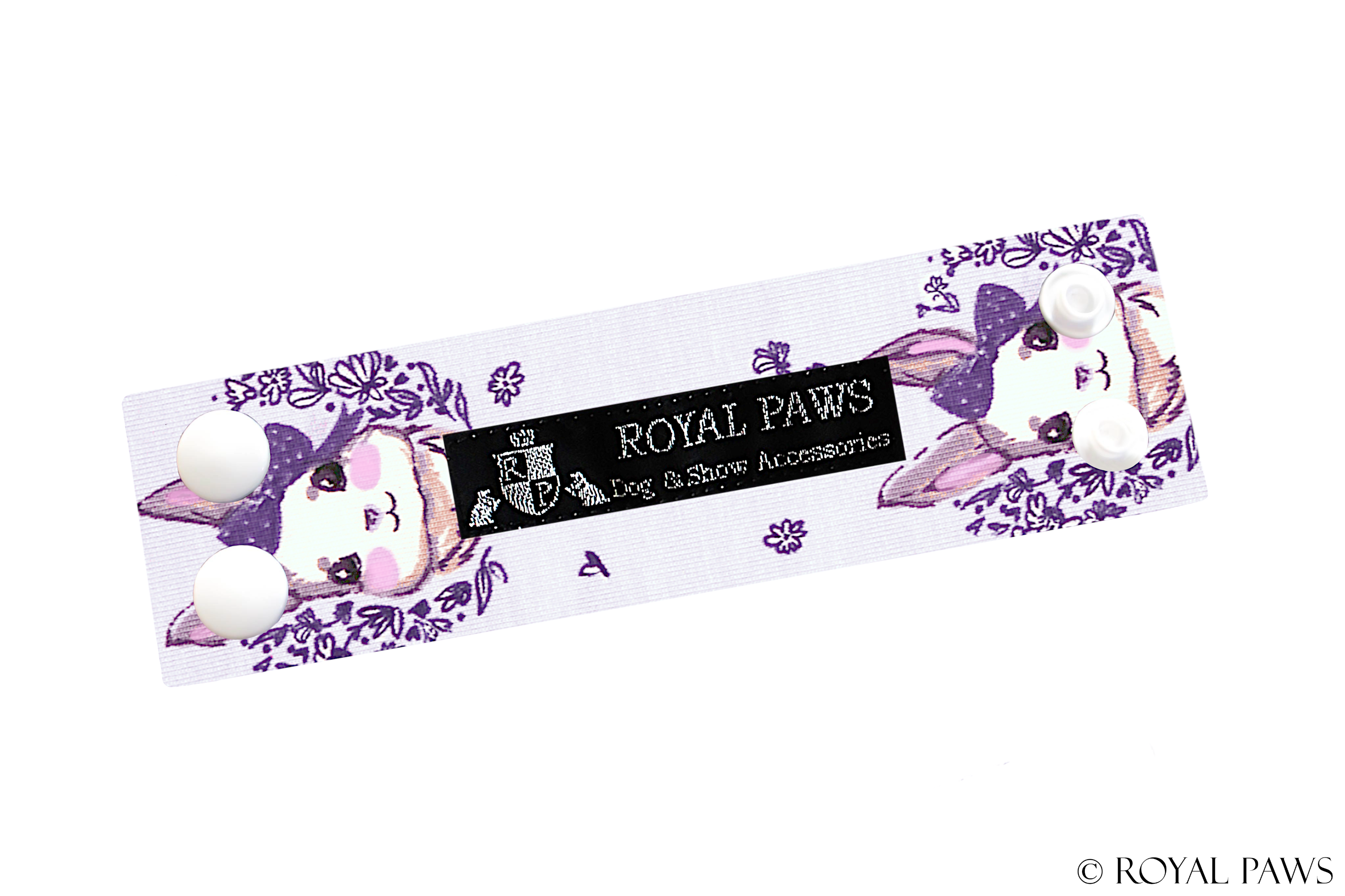 COMFORT SNOOD STRAP "MISS CARLOTTA" PURPLE