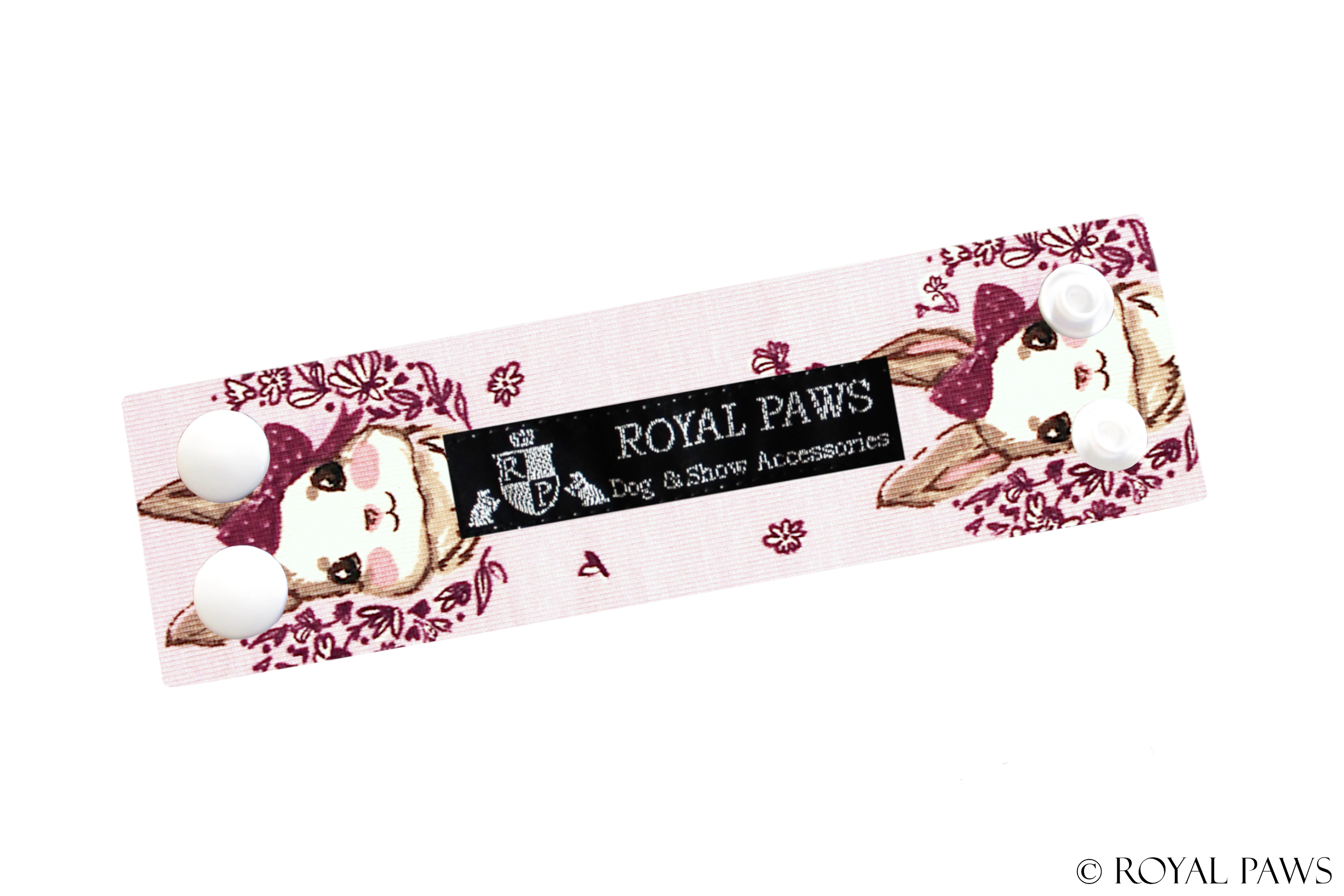 COMFORT SNOOD STRAP "MISS CARLOTTA" ROSE