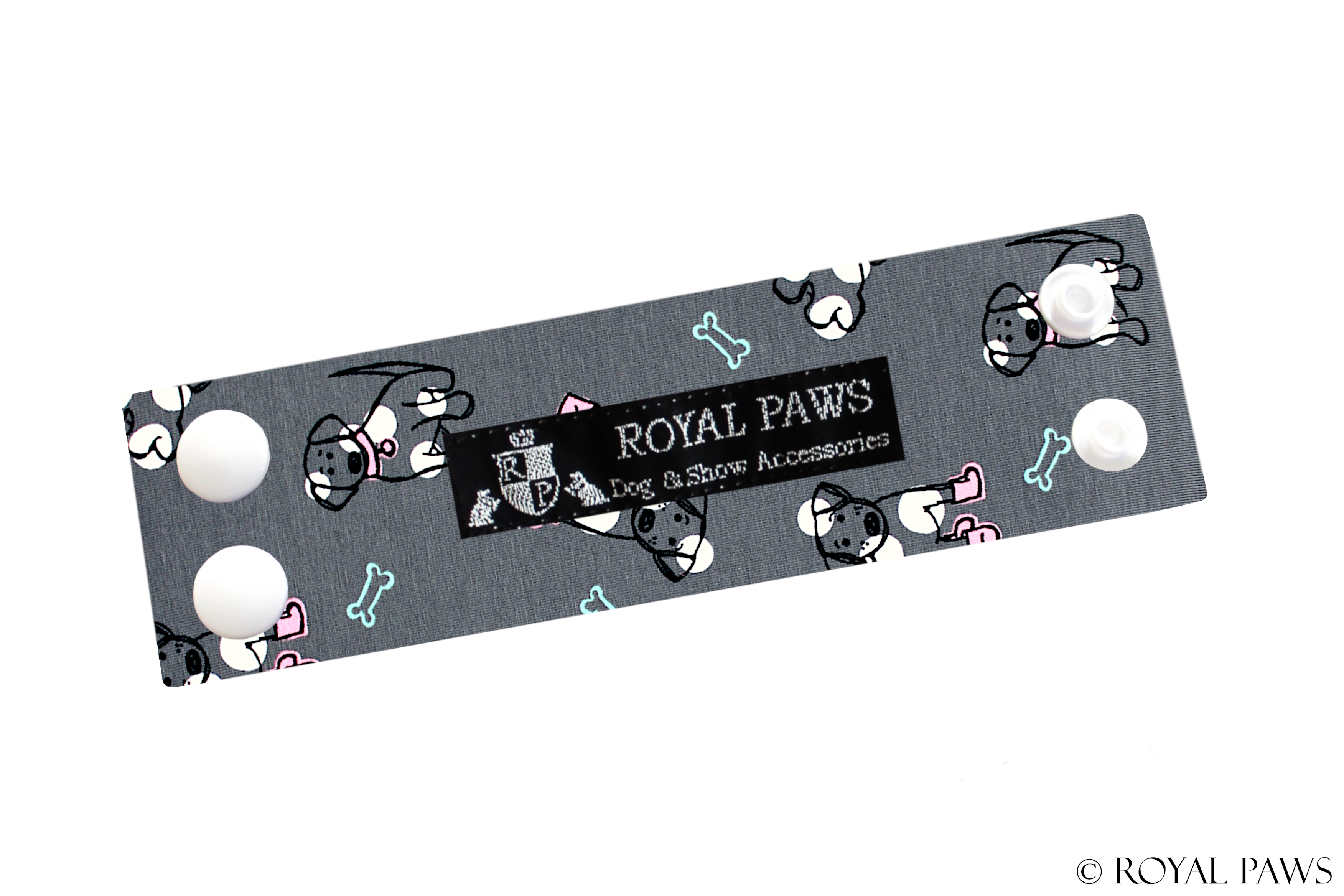 COMFORT SNOOD STRAP "PRETTY LITTLE PUPPY"