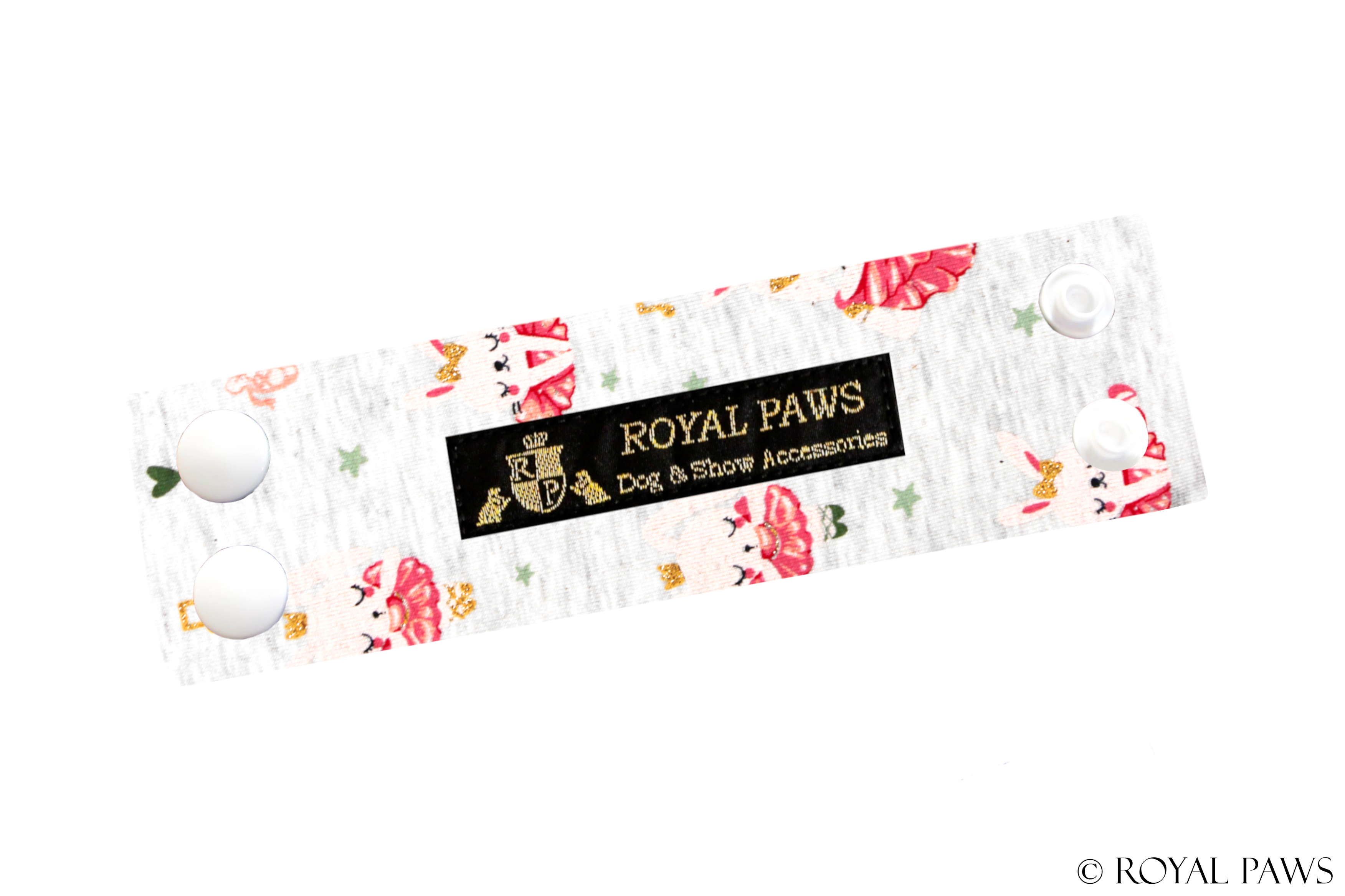 COMFORT SNOOD STRAP "SCARLET BALLERINA BUNNY" CREME