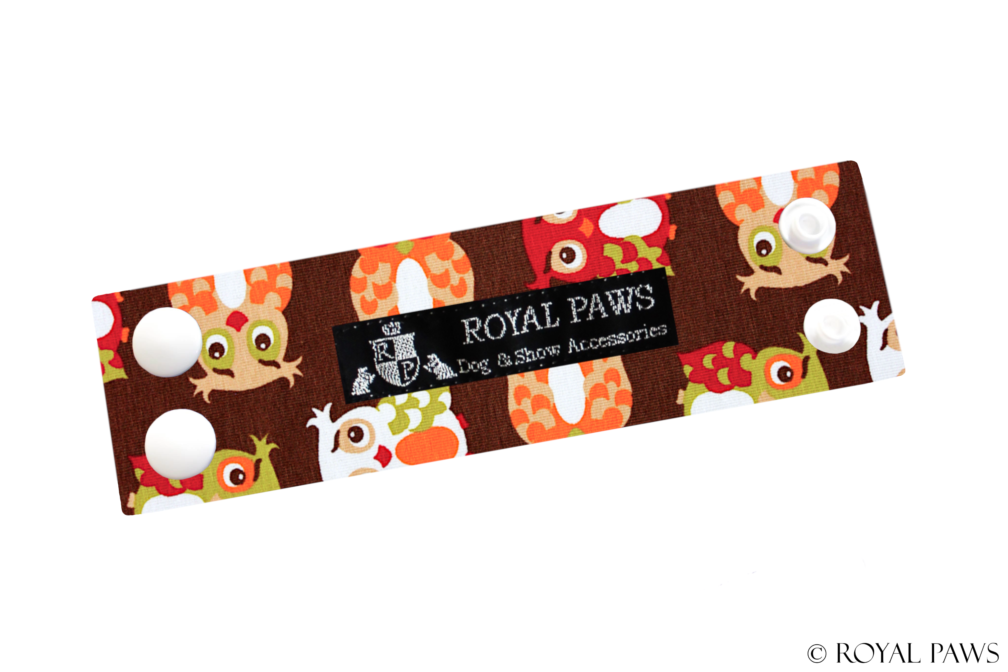 COMFORT SNOOD STRAP "WHISPER OF OWLS"