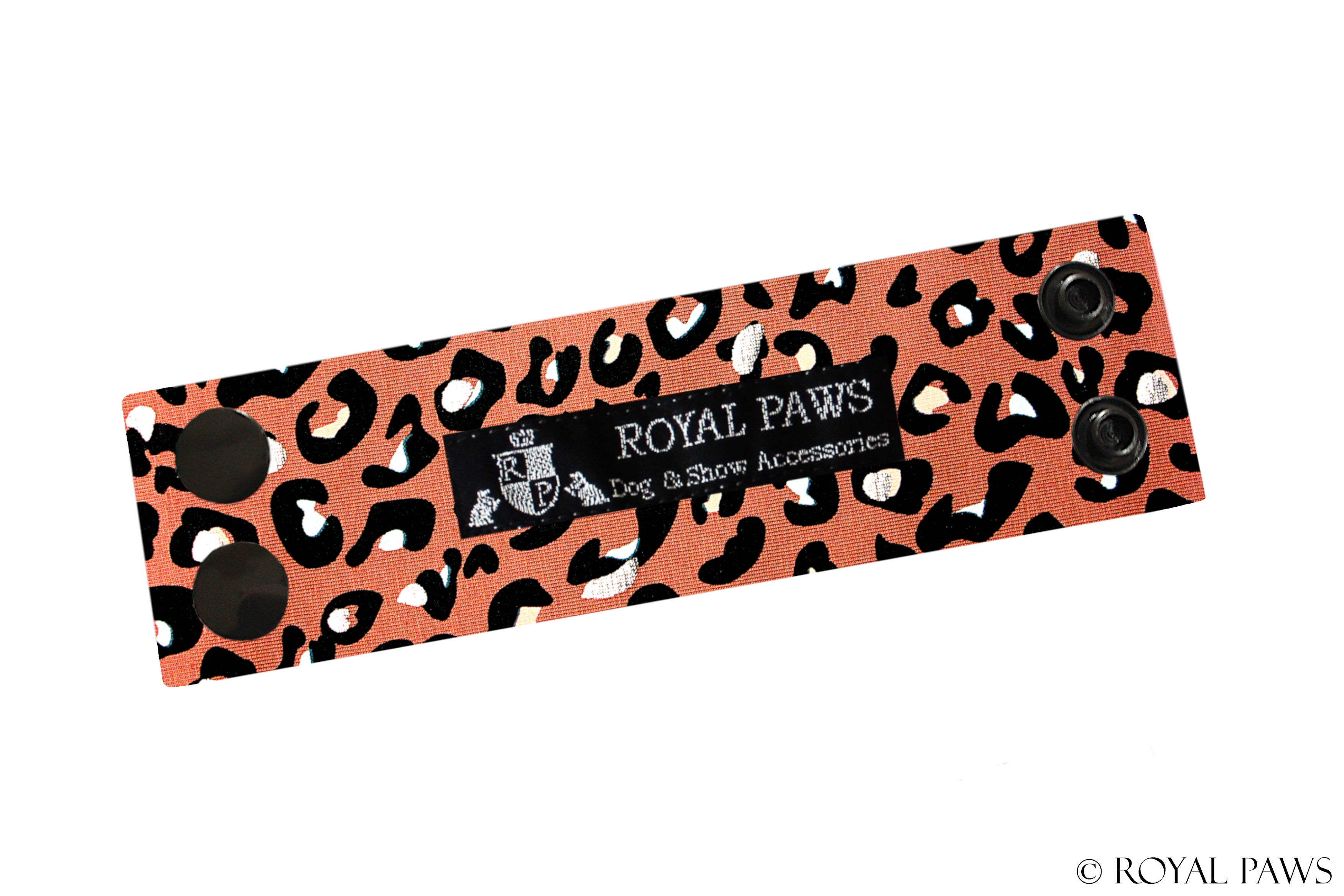 COMFORT SNOOD STRAP "WILD STYLE LEOPARD" BROWN