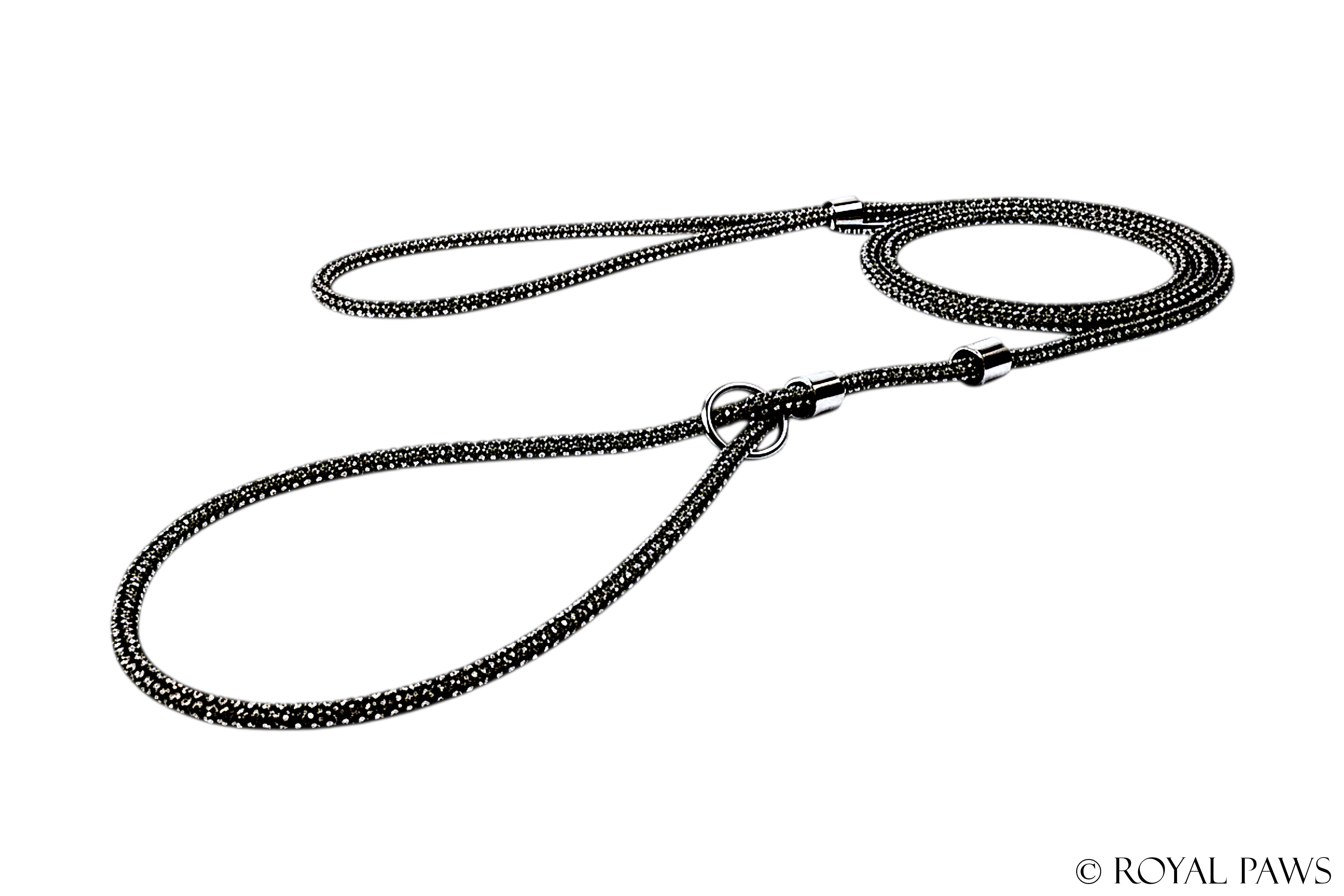 CRYSTAL REGULAR LEASH "GREY"