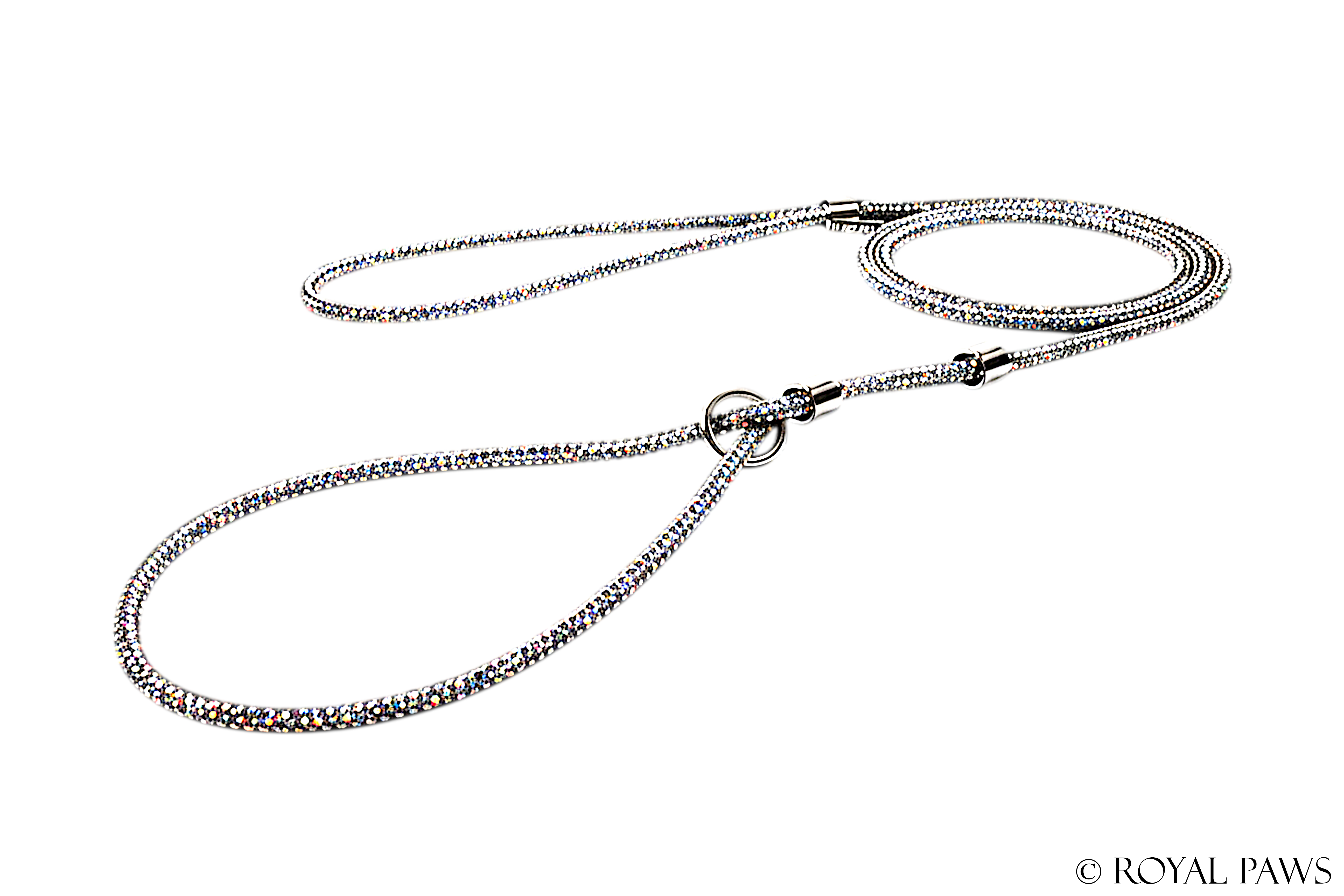 CRYSTAL REGULAR LEASH "HOLOGRAPHIC"