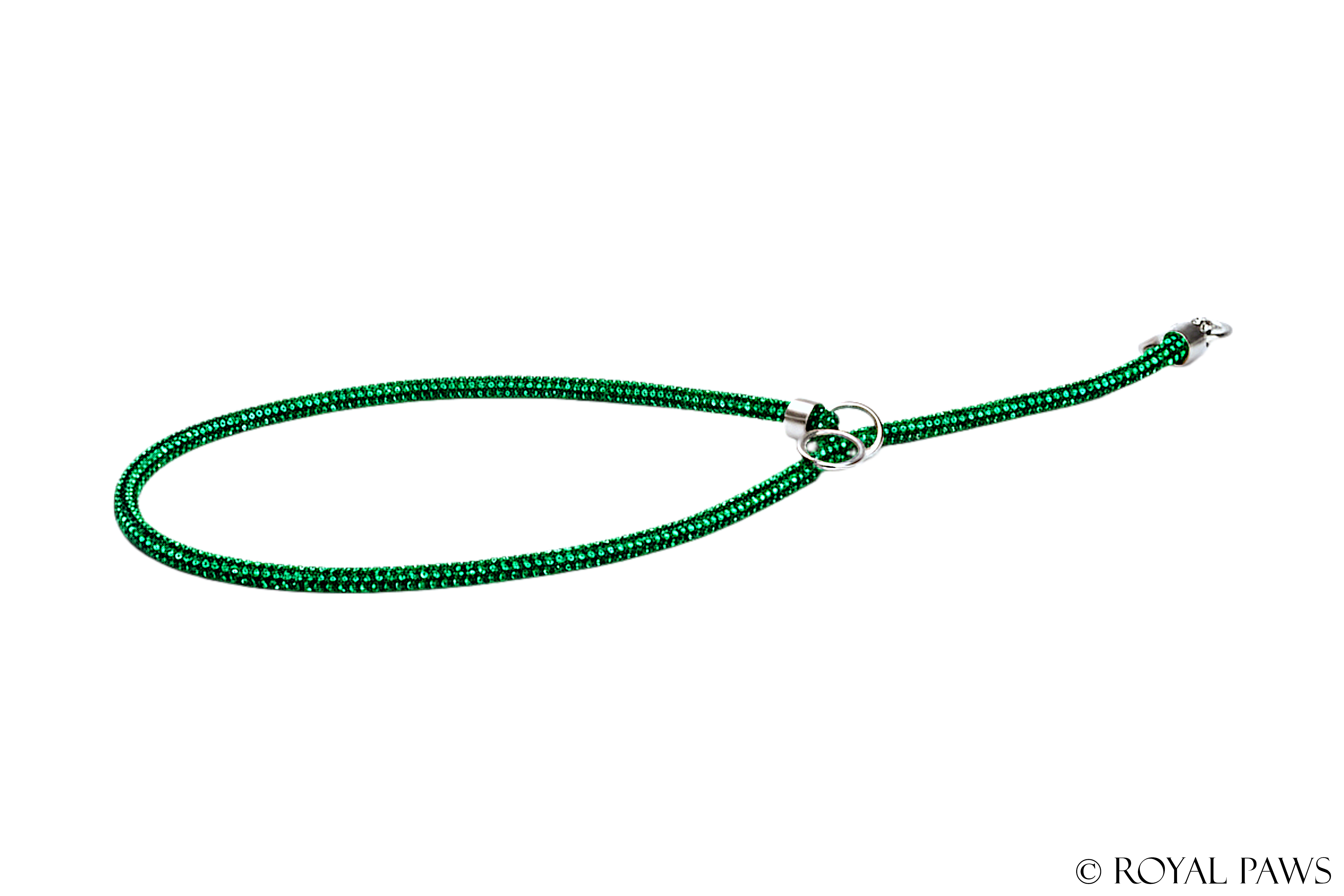 CRYSTAL SLIP COLLAR "GREEN"