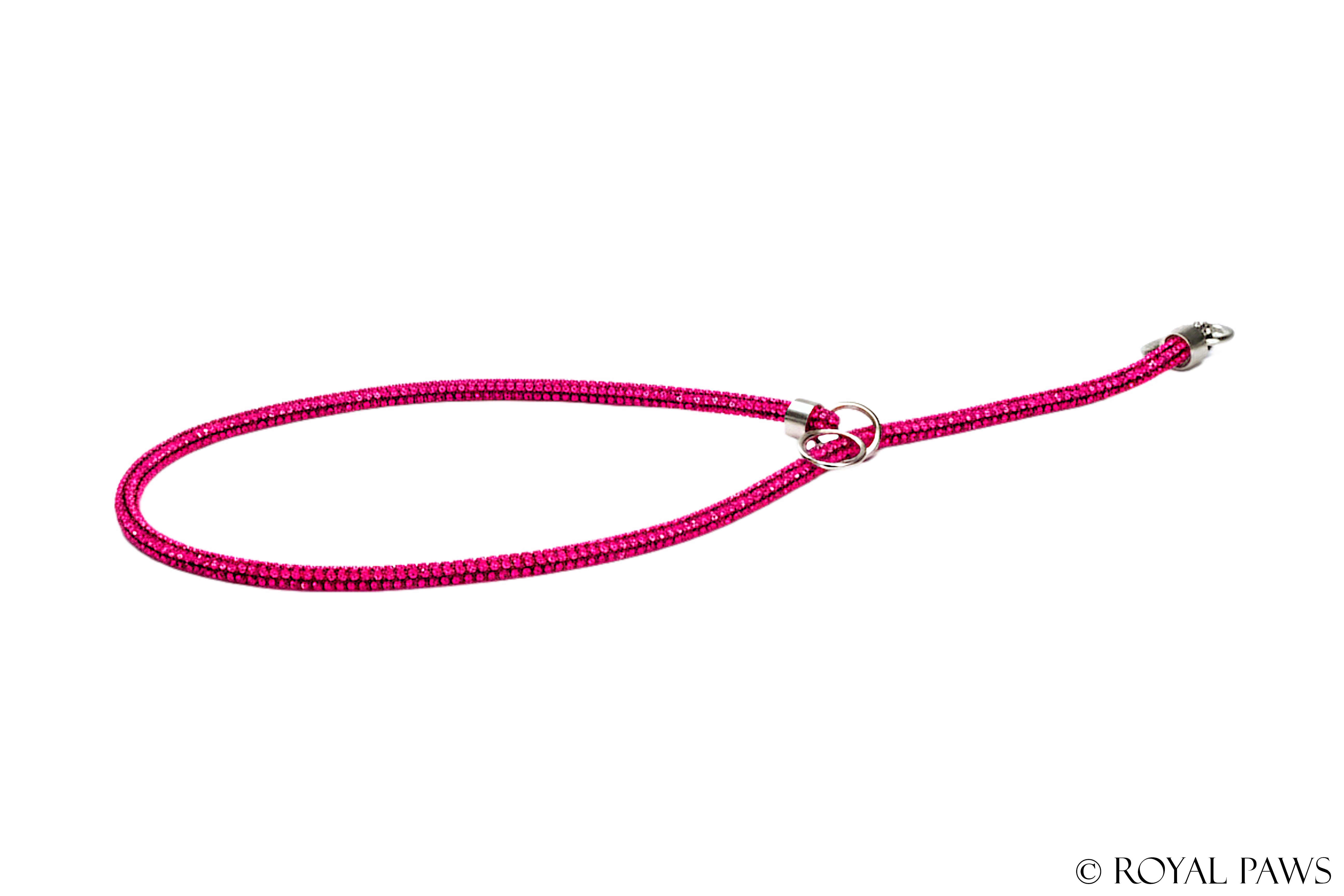 CRYSTAL SLIP COLLAR "PINK"