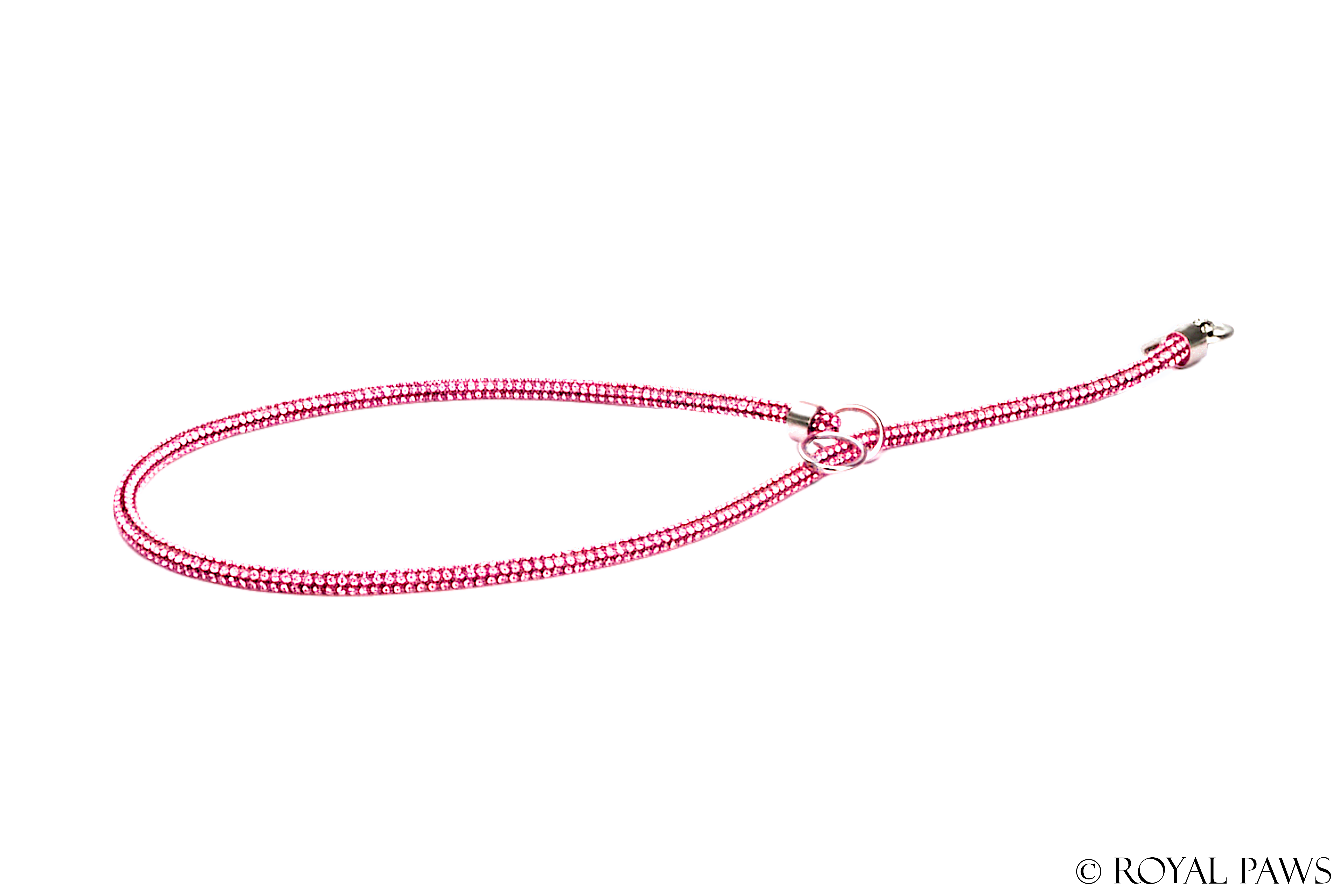 CRYSTAL SLIP COLLAR "ROSE"