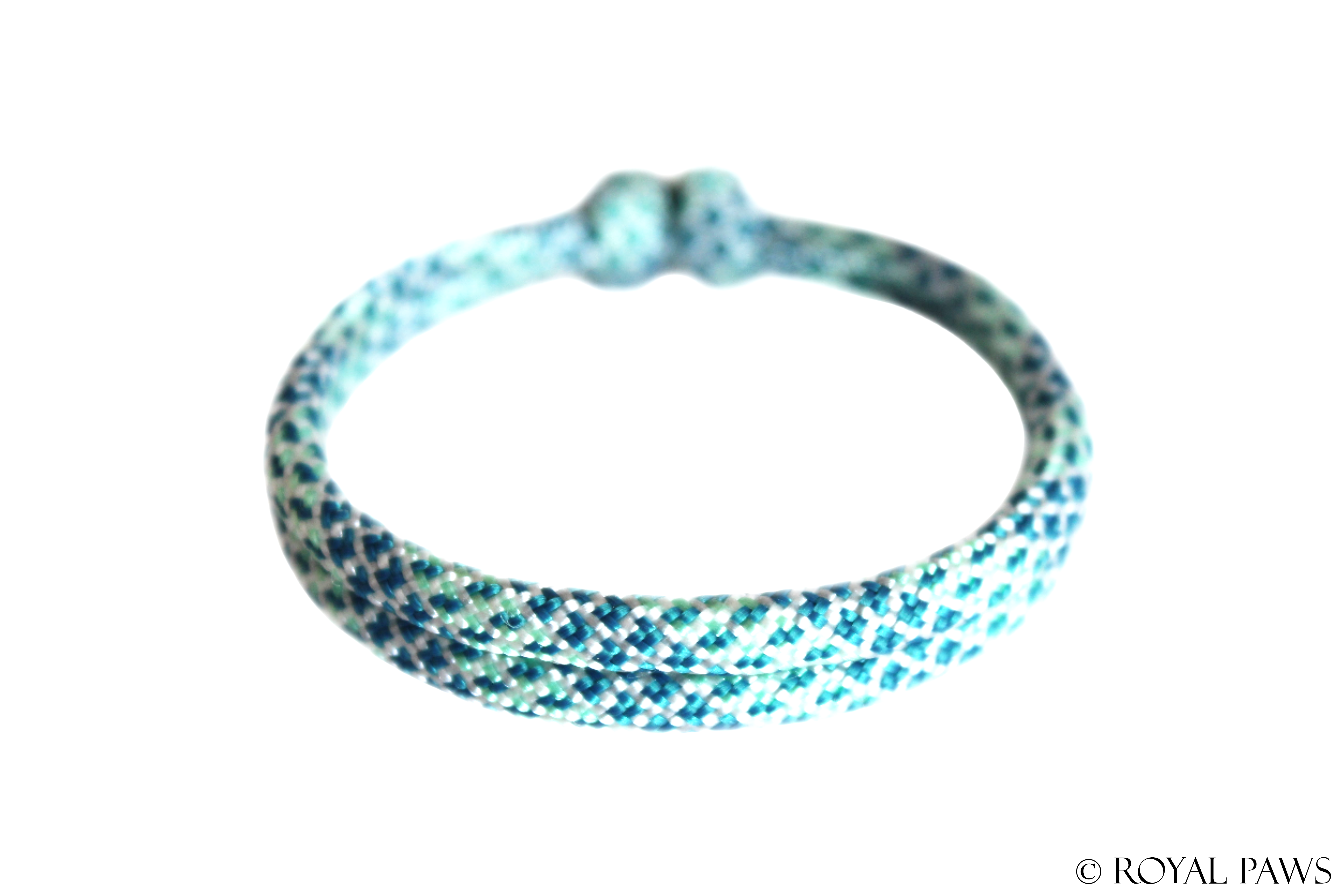 DIAMOND PUPPY BAND "CREME/TÜRKIS/MINT" - ROYAL PAWS Dog & Show Accessories