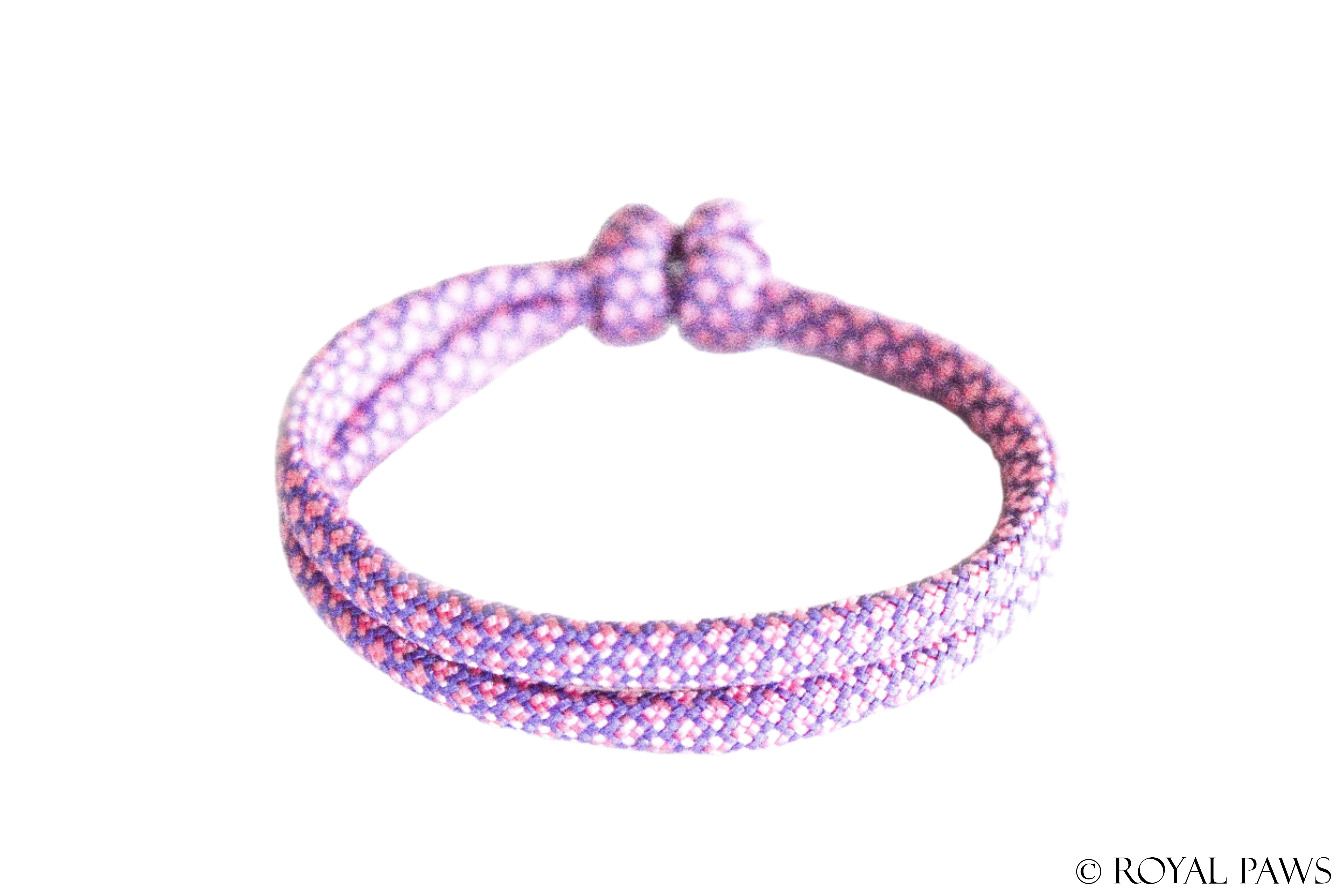 DIAMOND PUPPY BAND "FLIEDER/ROSA" - ROYAL PAWS Dog & Show Accessories