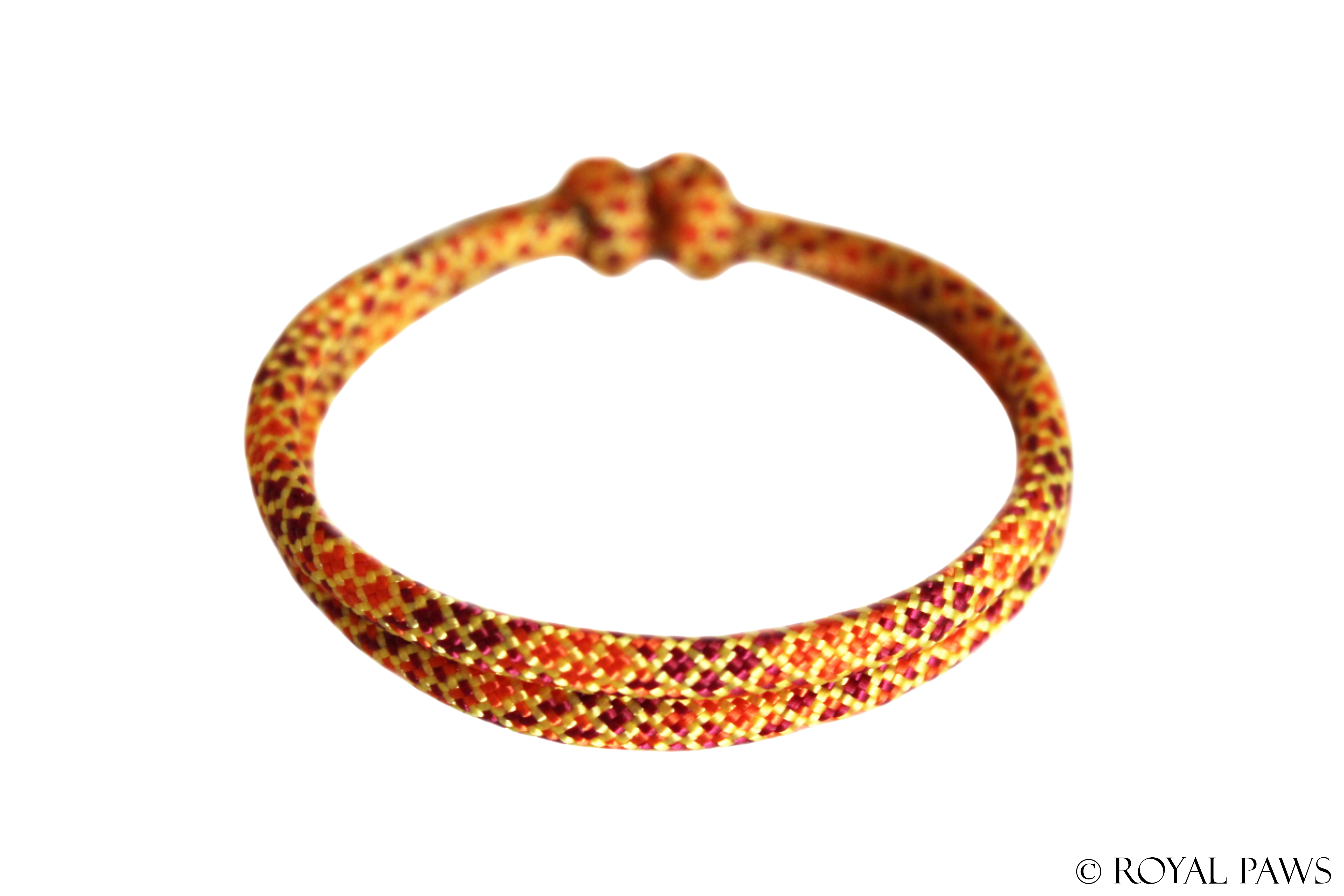 DIAMOND PUPPY BAND "GELB/ROT/ORANGE" - ROYAL PAWS Dog & Show Accessories