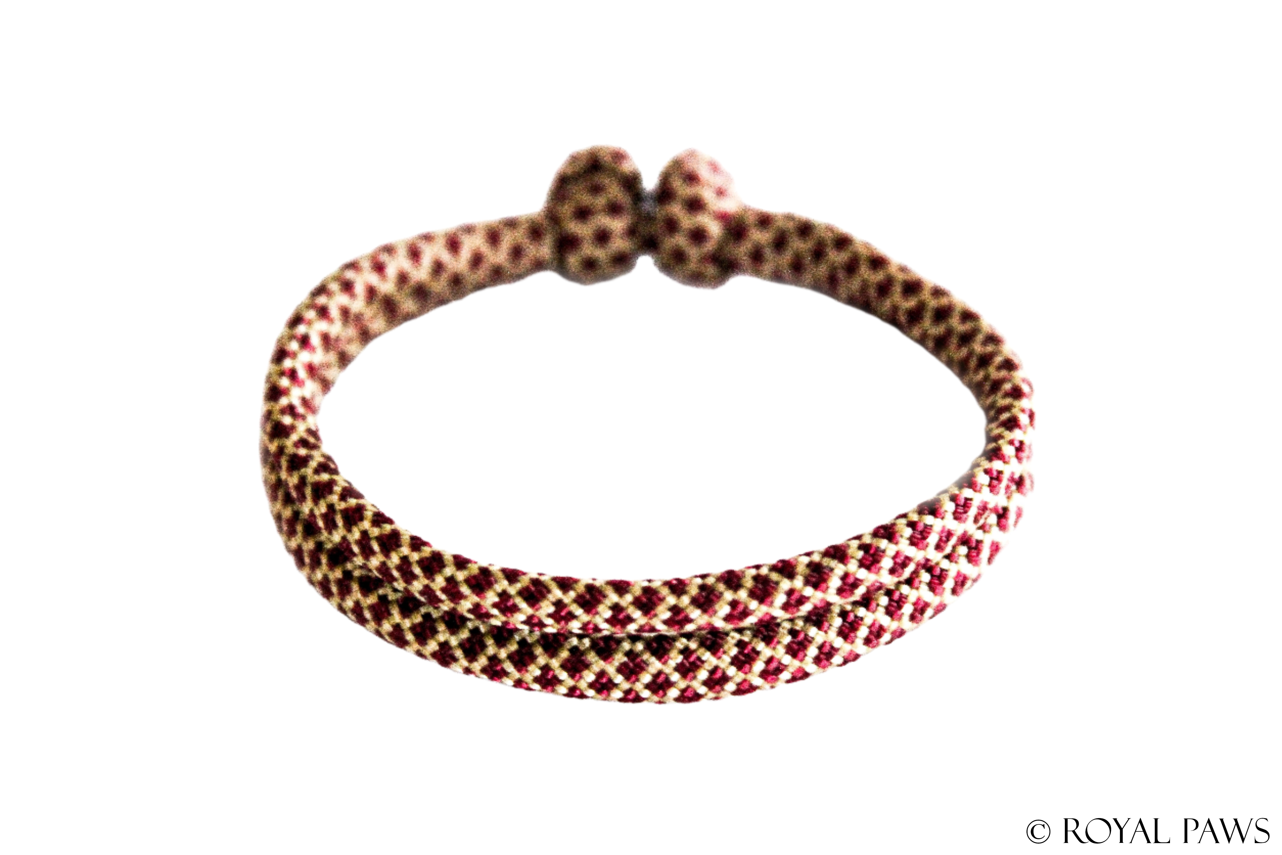 DIAMOND PUPPY BAND "GOLD/ROT" - ROYAL PAWS Dog & Show Accessories