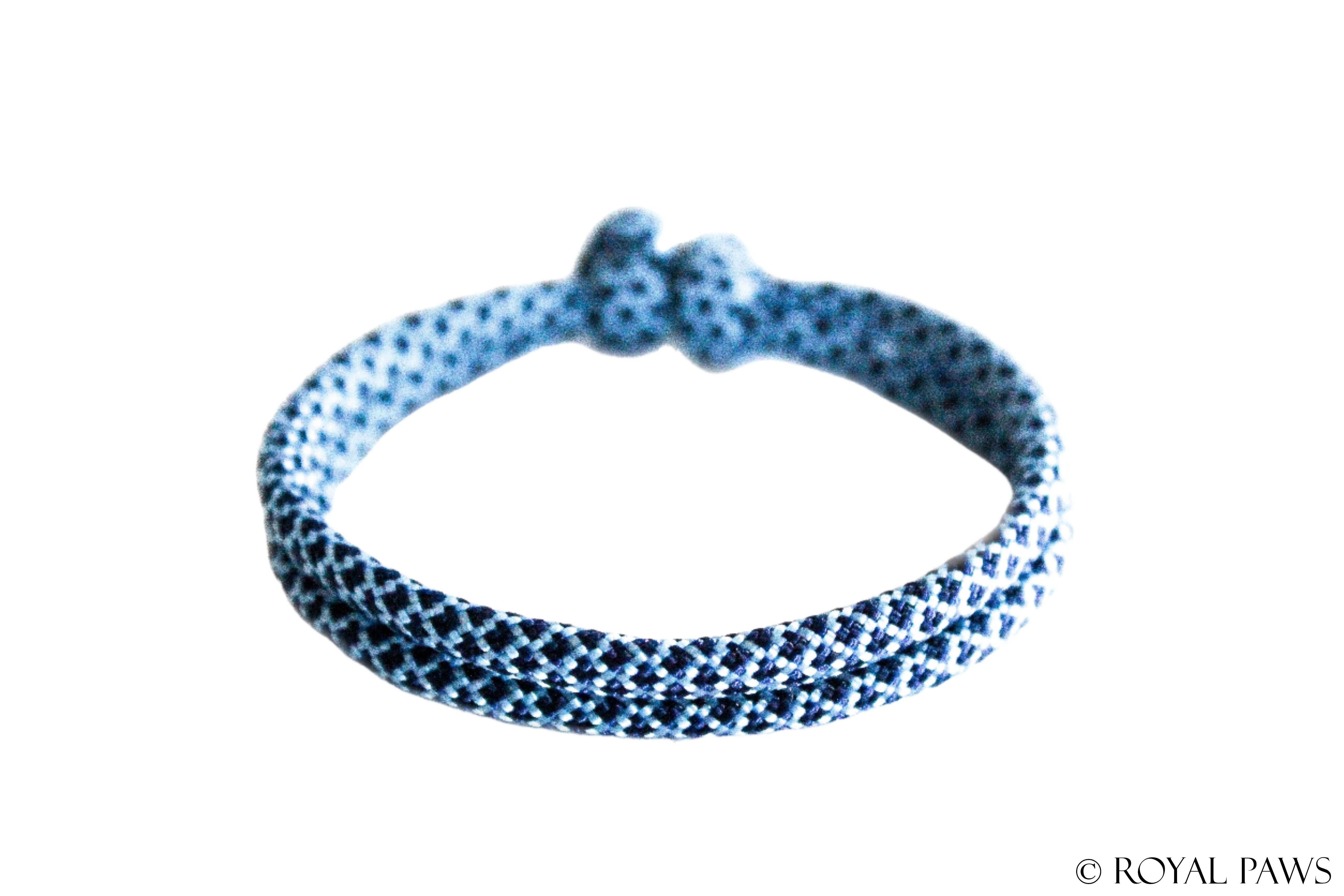 DIAMOND PUPPY BAND "HELLBLAU/DUNKELBLAU" - ROYAL PAWS Dog & Show Accessories