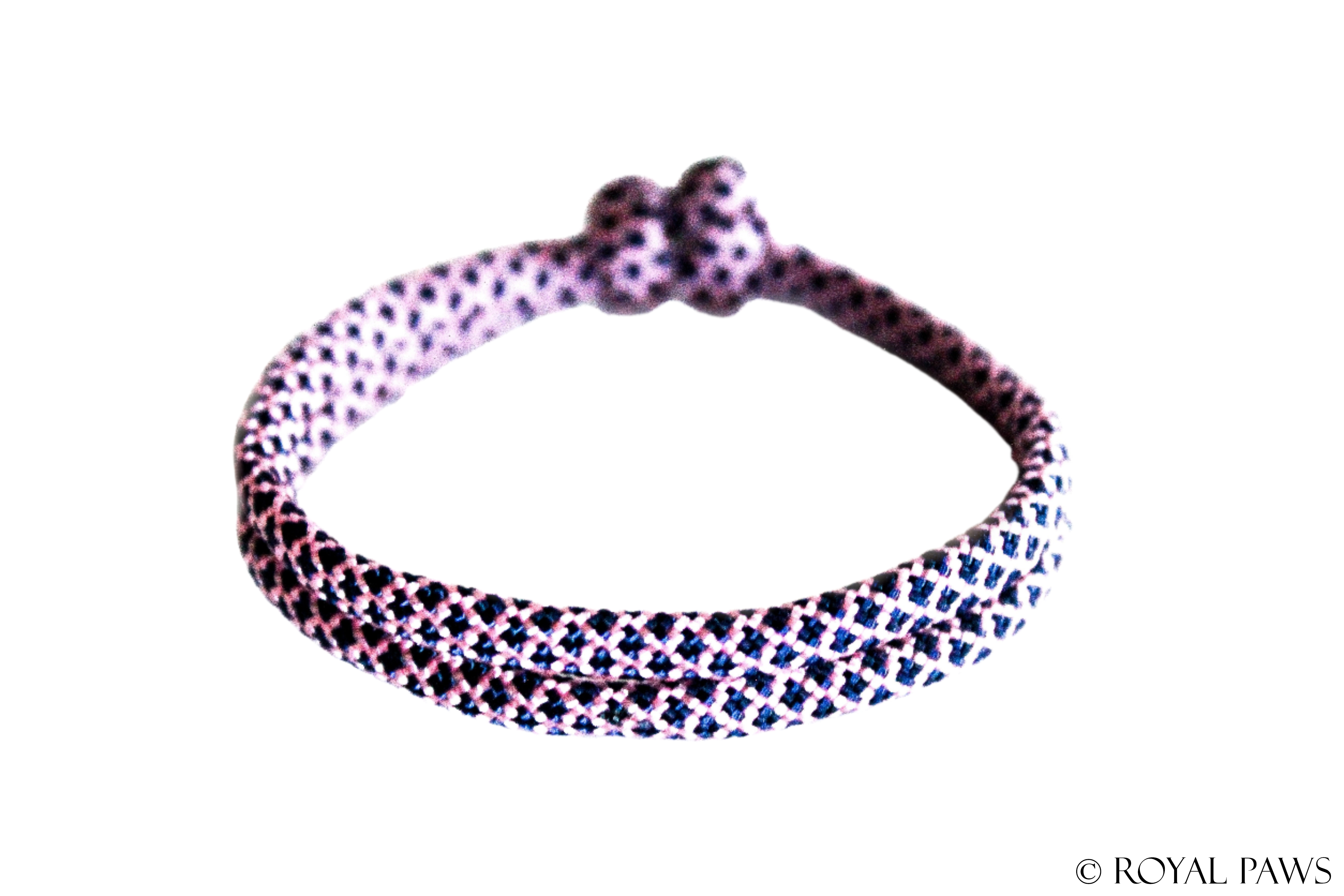 DIAMOND PUPPY BAND "ROSA/DUNKELBLAU" - ROYAL PAWS Dog & Show Accessories
