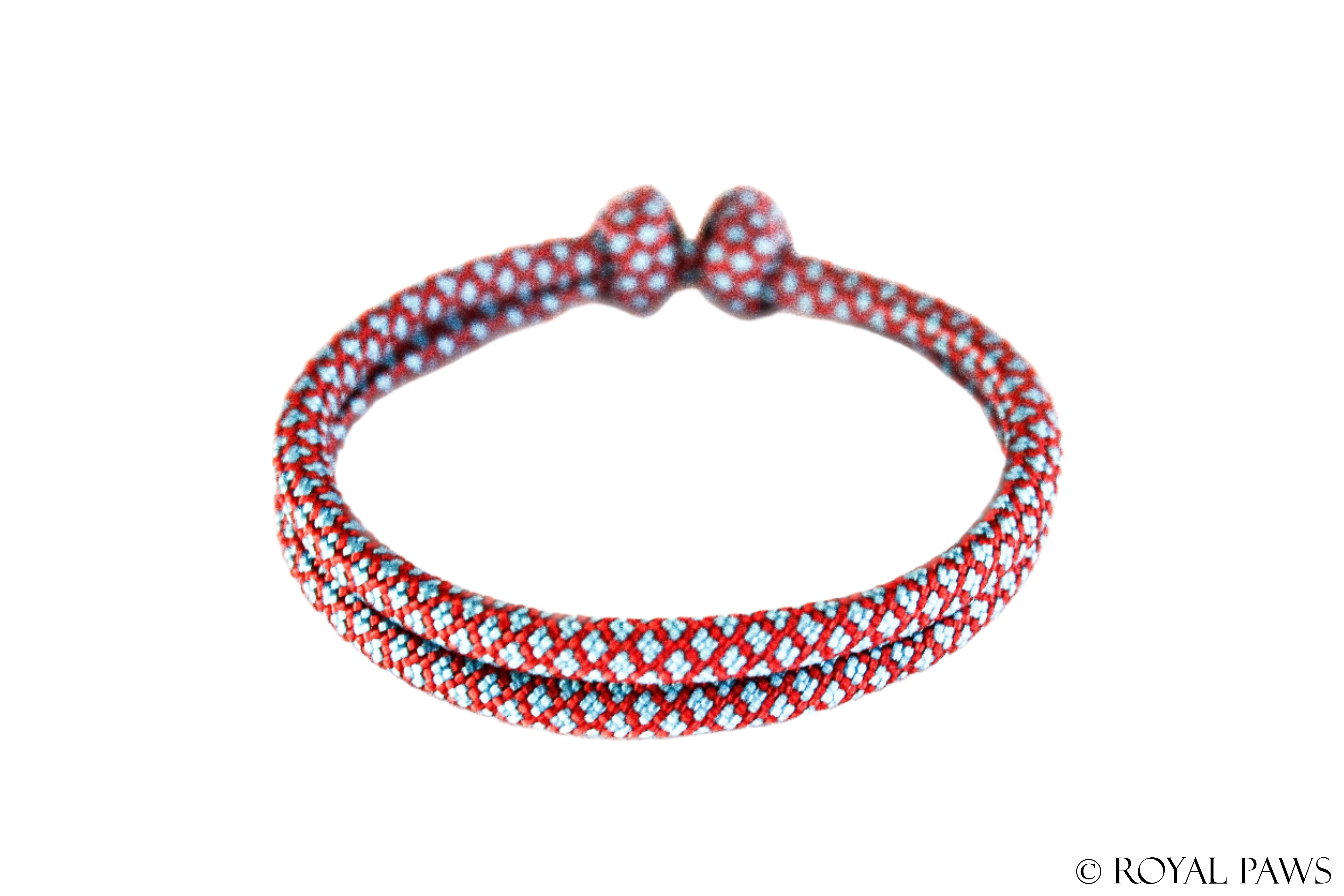 DIAMOND PUPPY BAND "ROT/HELLBLAU" - ROYAL PAWS Dog & Show Accessories