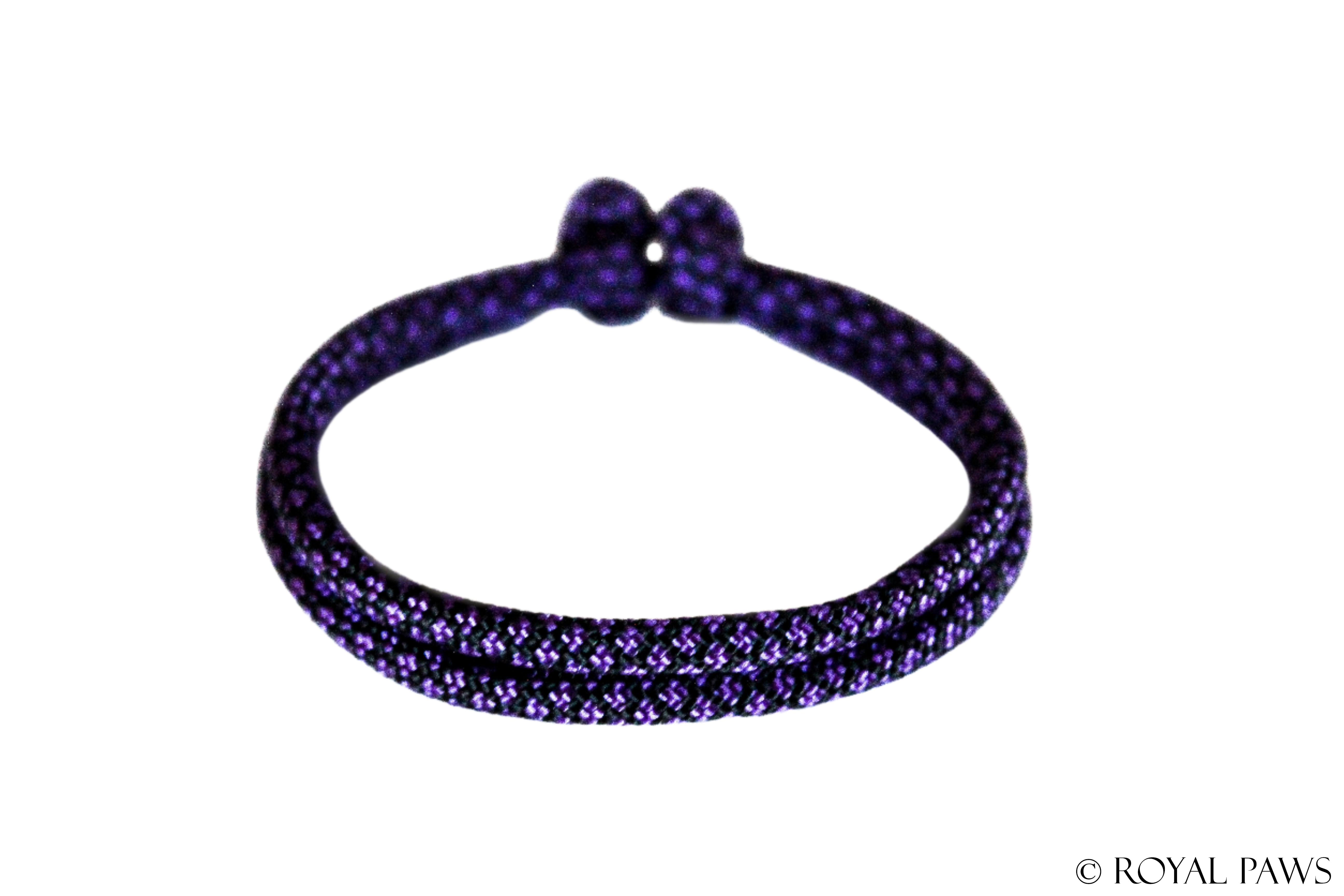 DIAMOND PUPPY BAND "SCHWARZ/LILA" - ROYAL PAWS Dog & Show Accessories