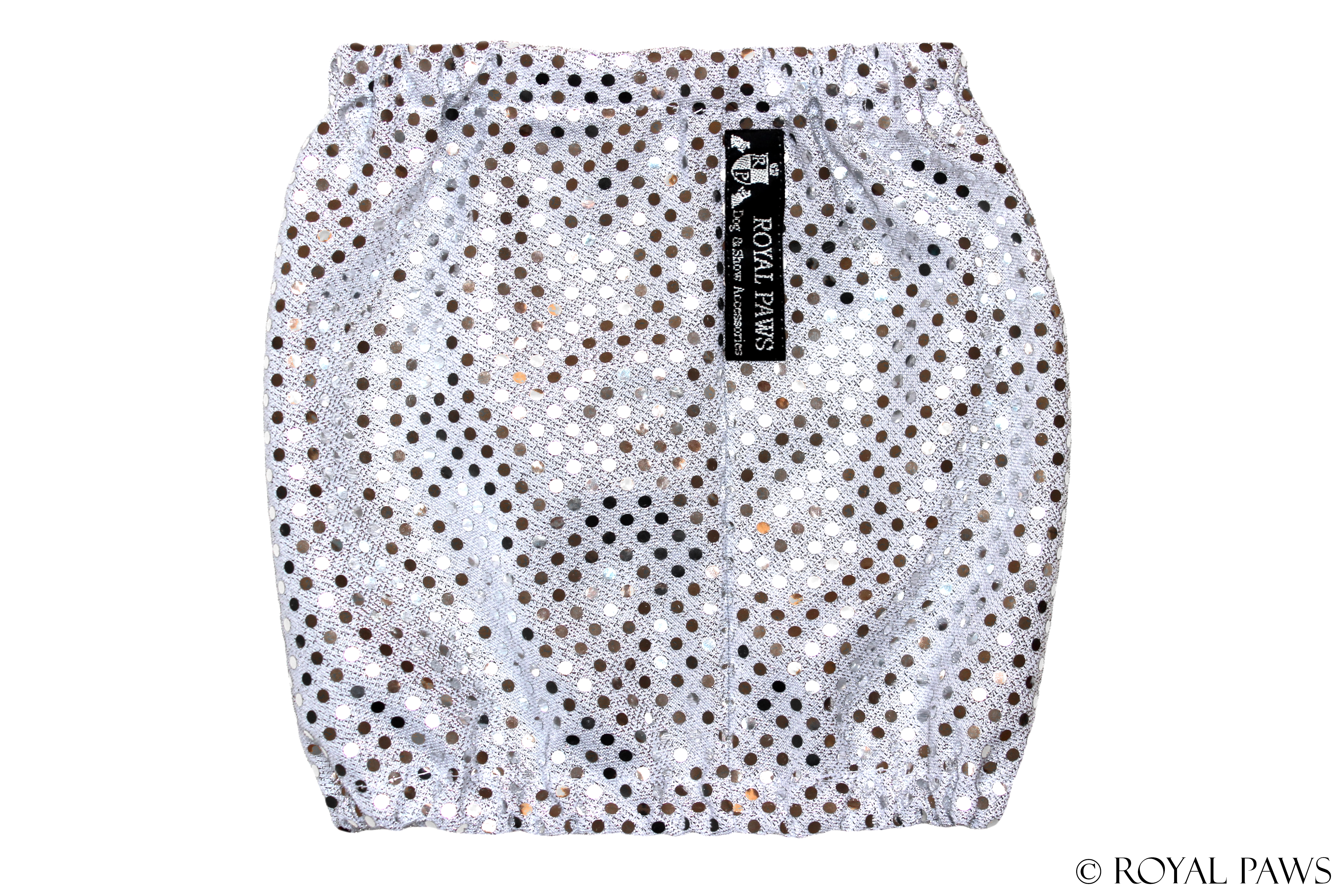 GLAMOUR SNOOD "WEISS" - ROYAL PAWS Dog & Show Accessories