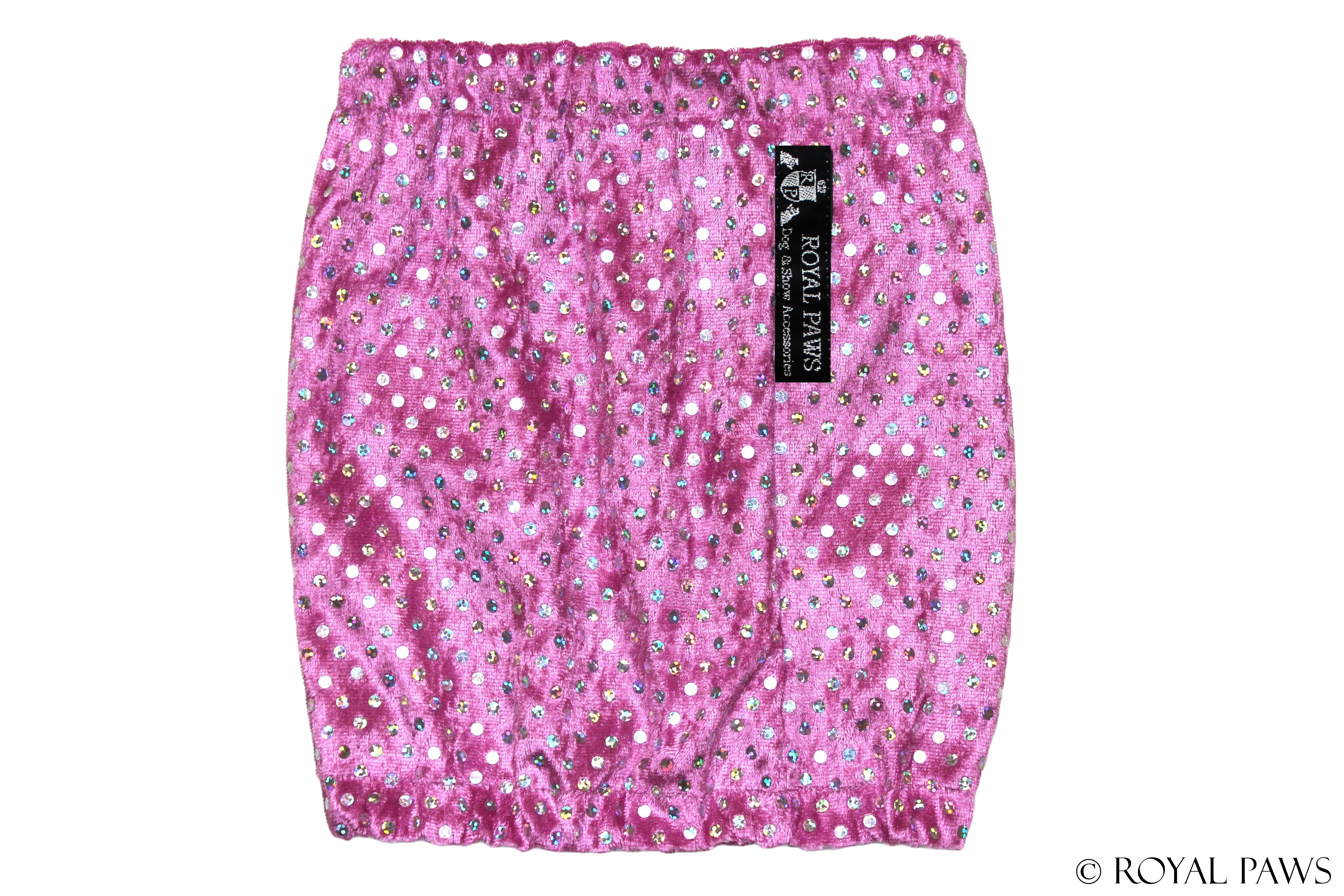 GLITTER SNOOD "BERRY" - ROYAL PAWS Dog & Show Accessories