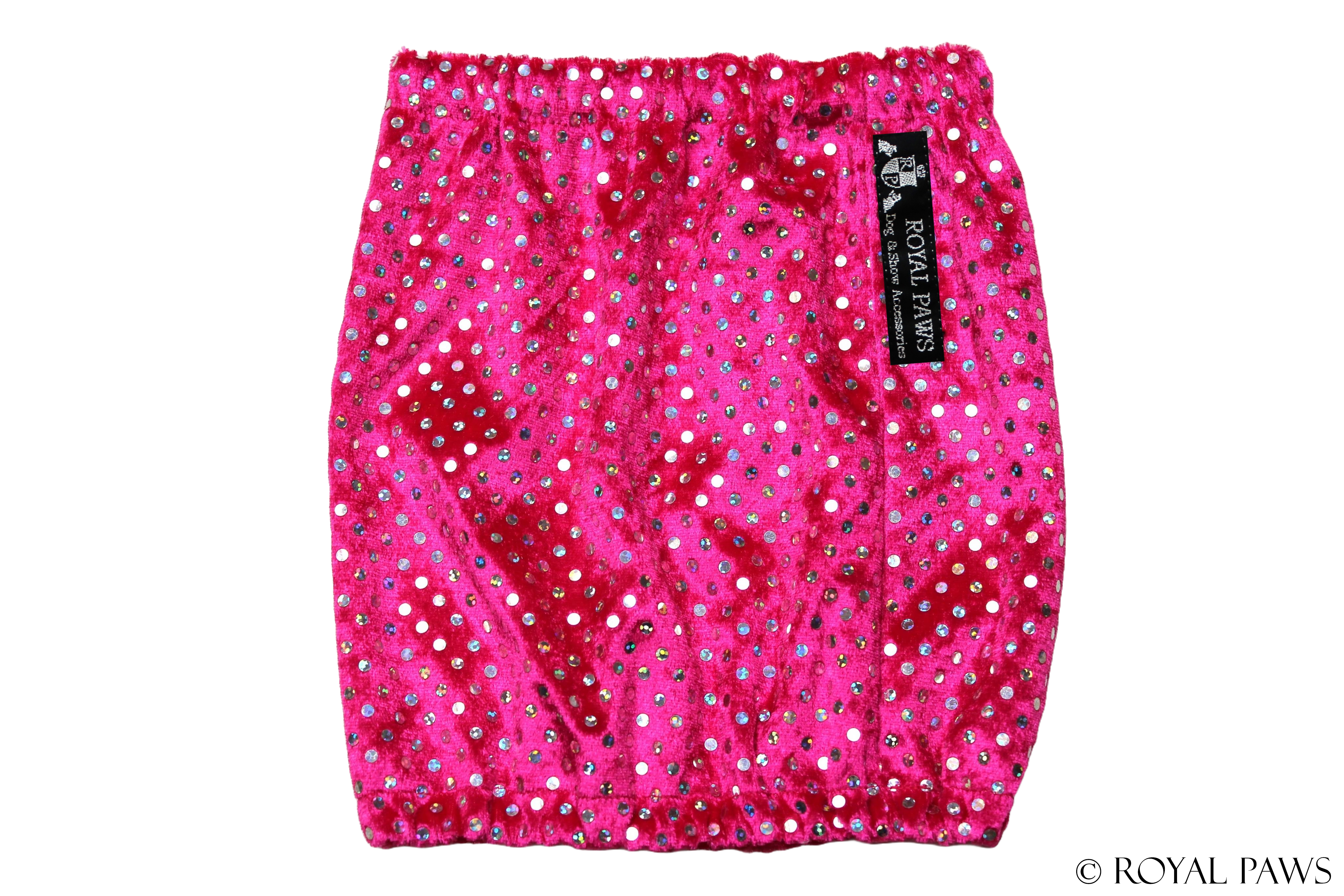 GLITTER SNOOD "PINK" - ROYAL PAWS Dog & Show Accessories