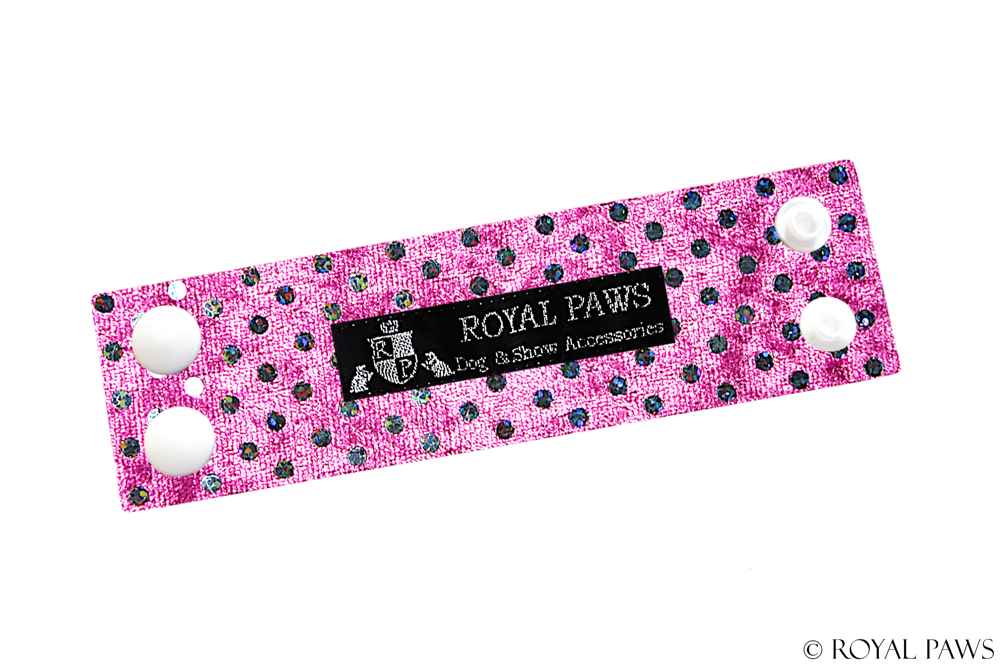 GLITTER SNOOD STRAP "BERRY"