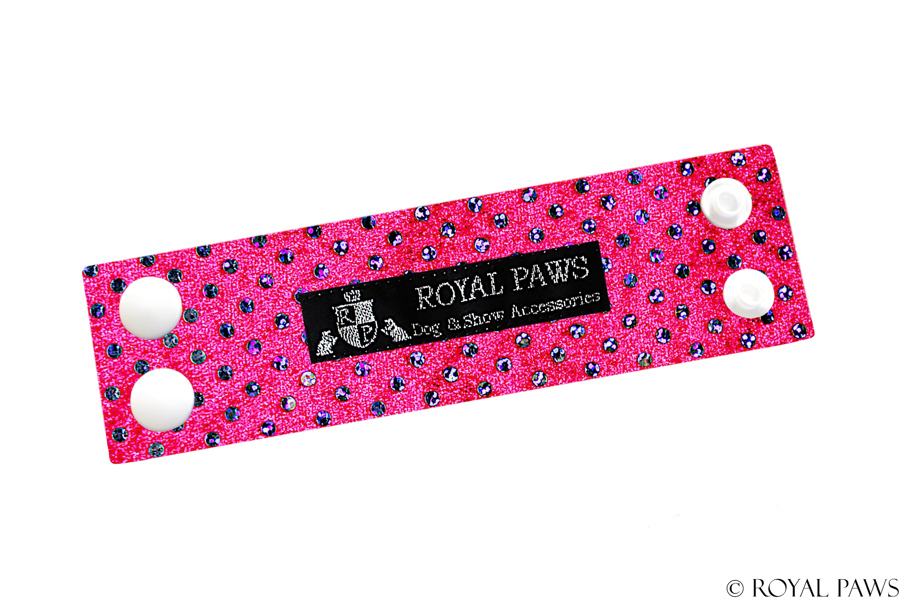 GLITTER SNOOD STRAP "PINK"