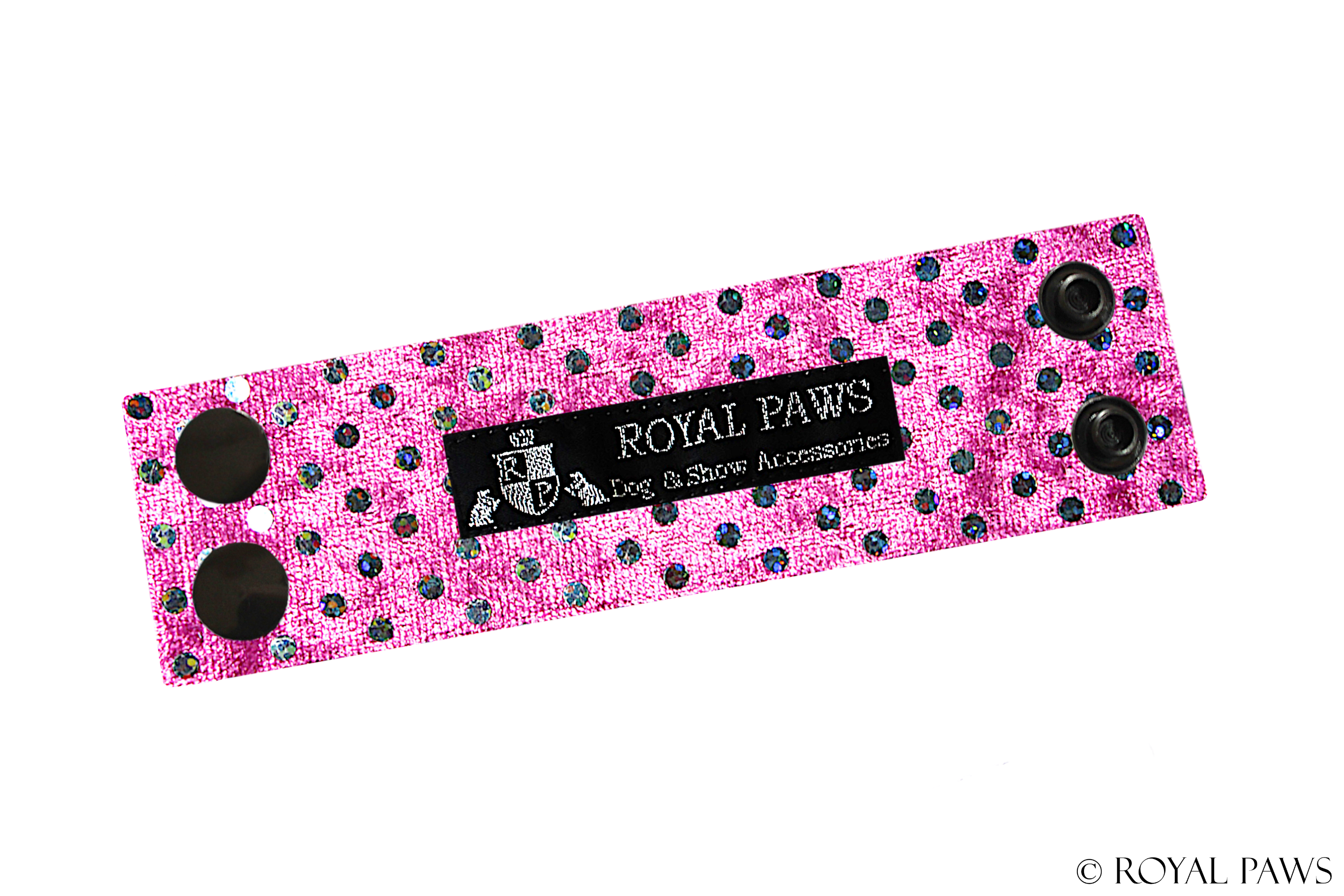 GLITTER SNOOD STRAP "BERRY"