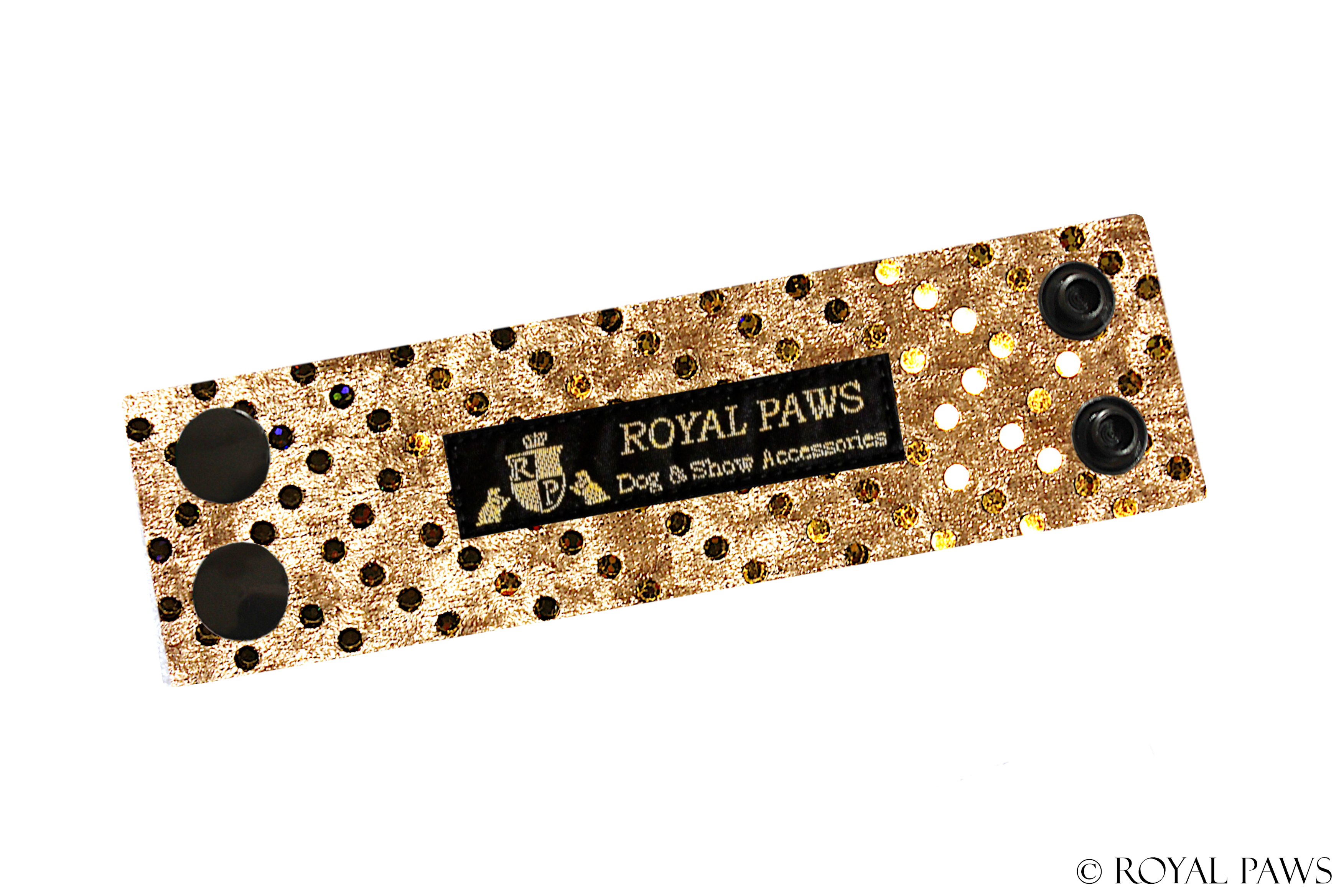 GLITTER SNOOD STRAP "GOLD"