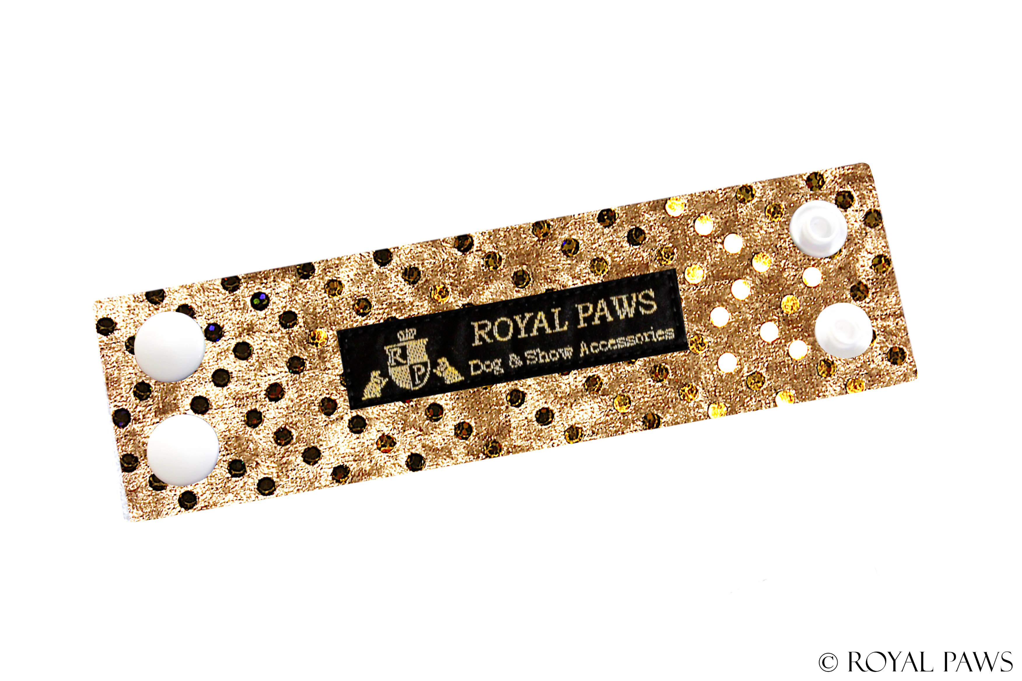 GLITTER SNOOD STRAP "GOLD"