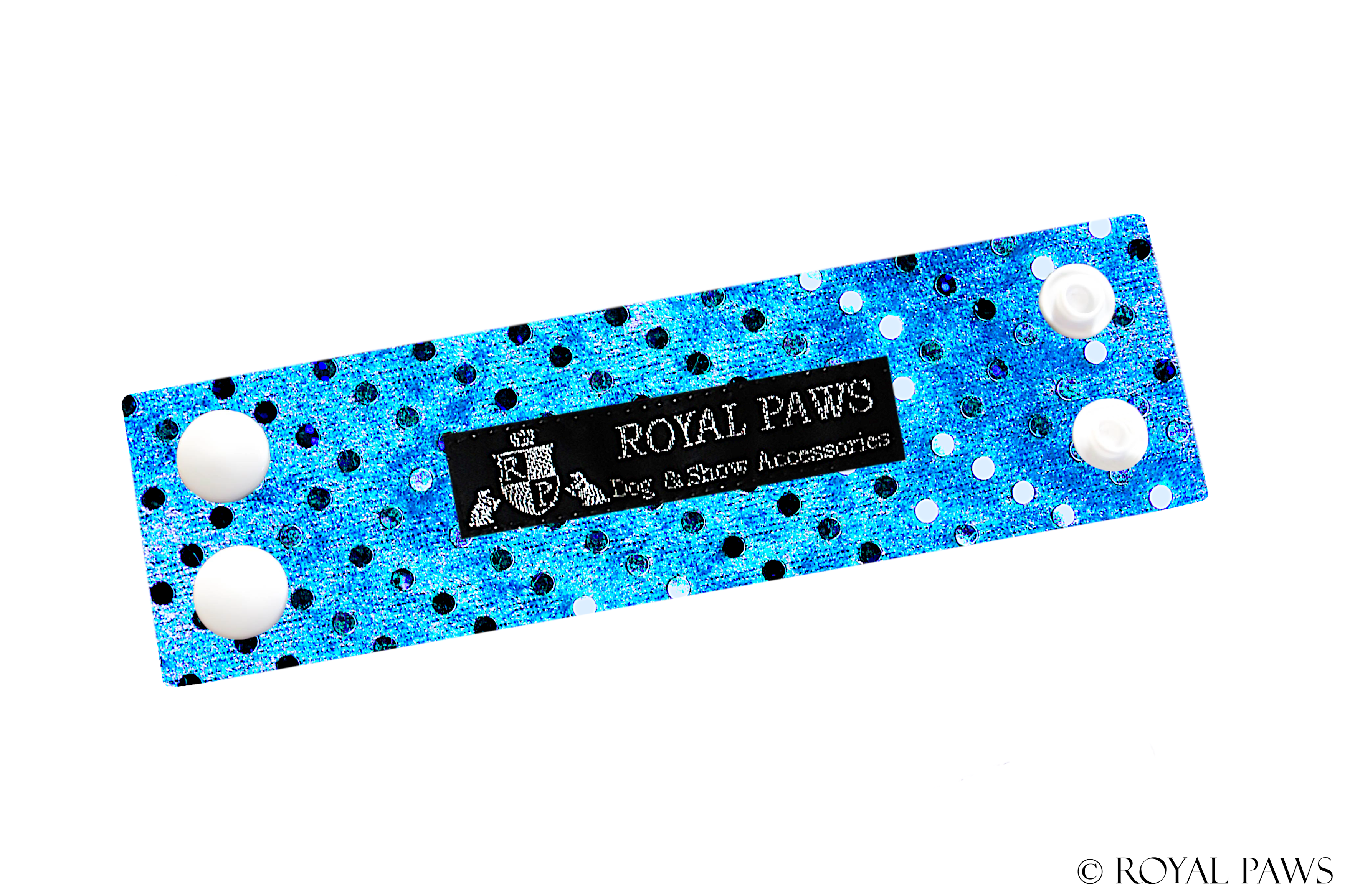 GLITTER SNOOD STRAP "TÜRKIS"