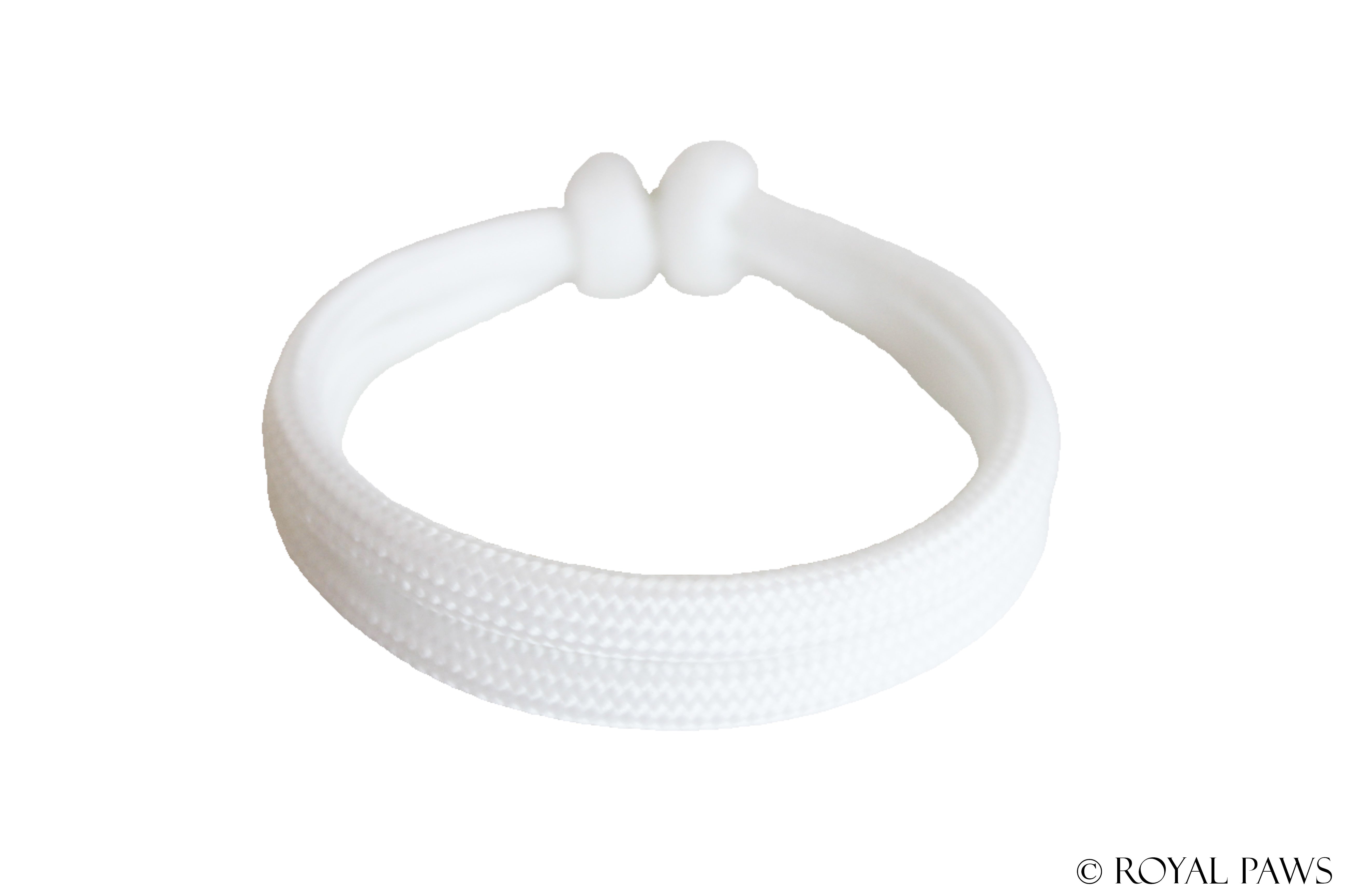 GLOW PUPPY BAND "WEIß" - ROYAL PAWS Dog & Show Accessories