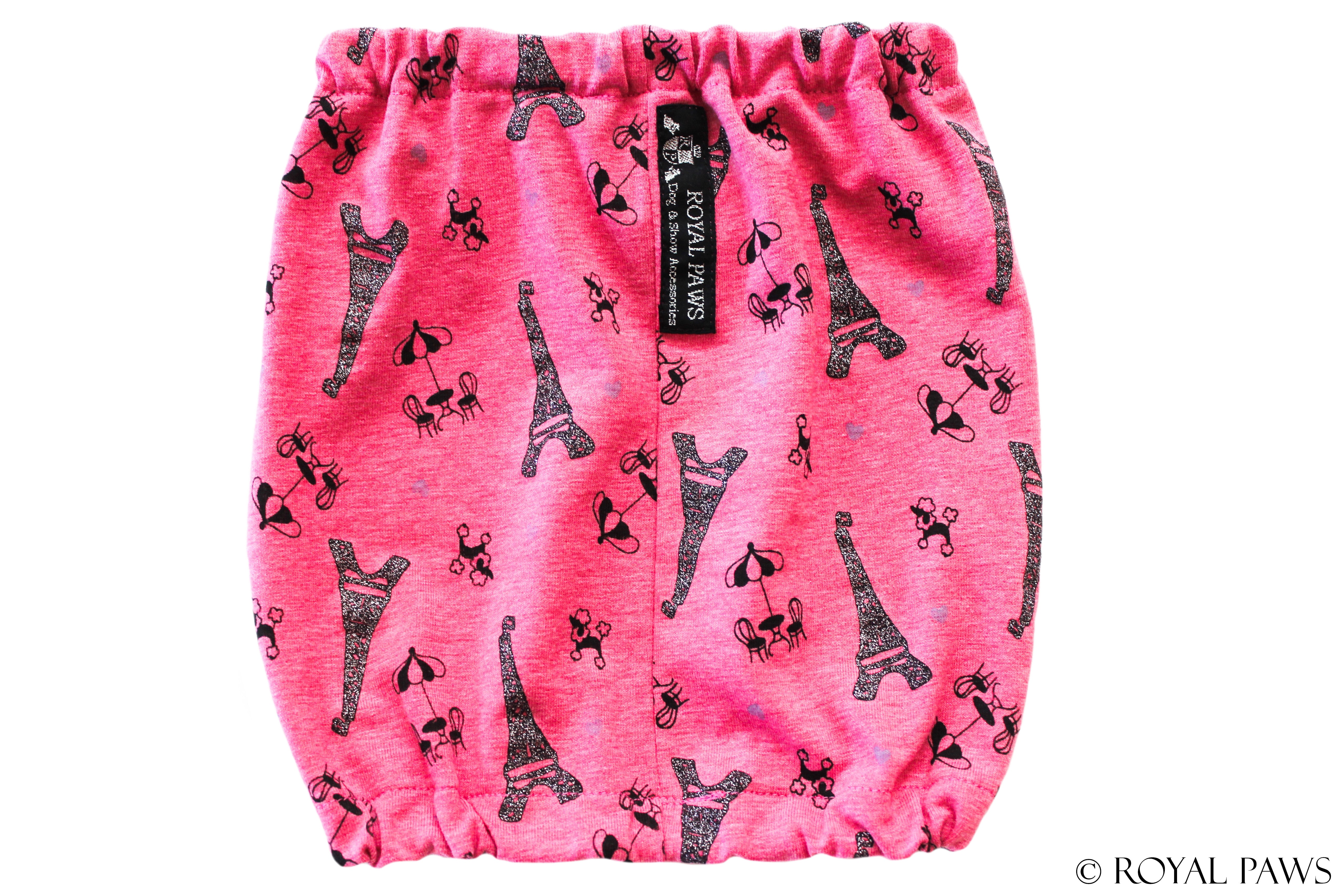 SAMPLE SALE % COMFORT SNOOD "PARIS OOH LÁ LÁ" - ROYAL PAWS Dog & Show Accessories