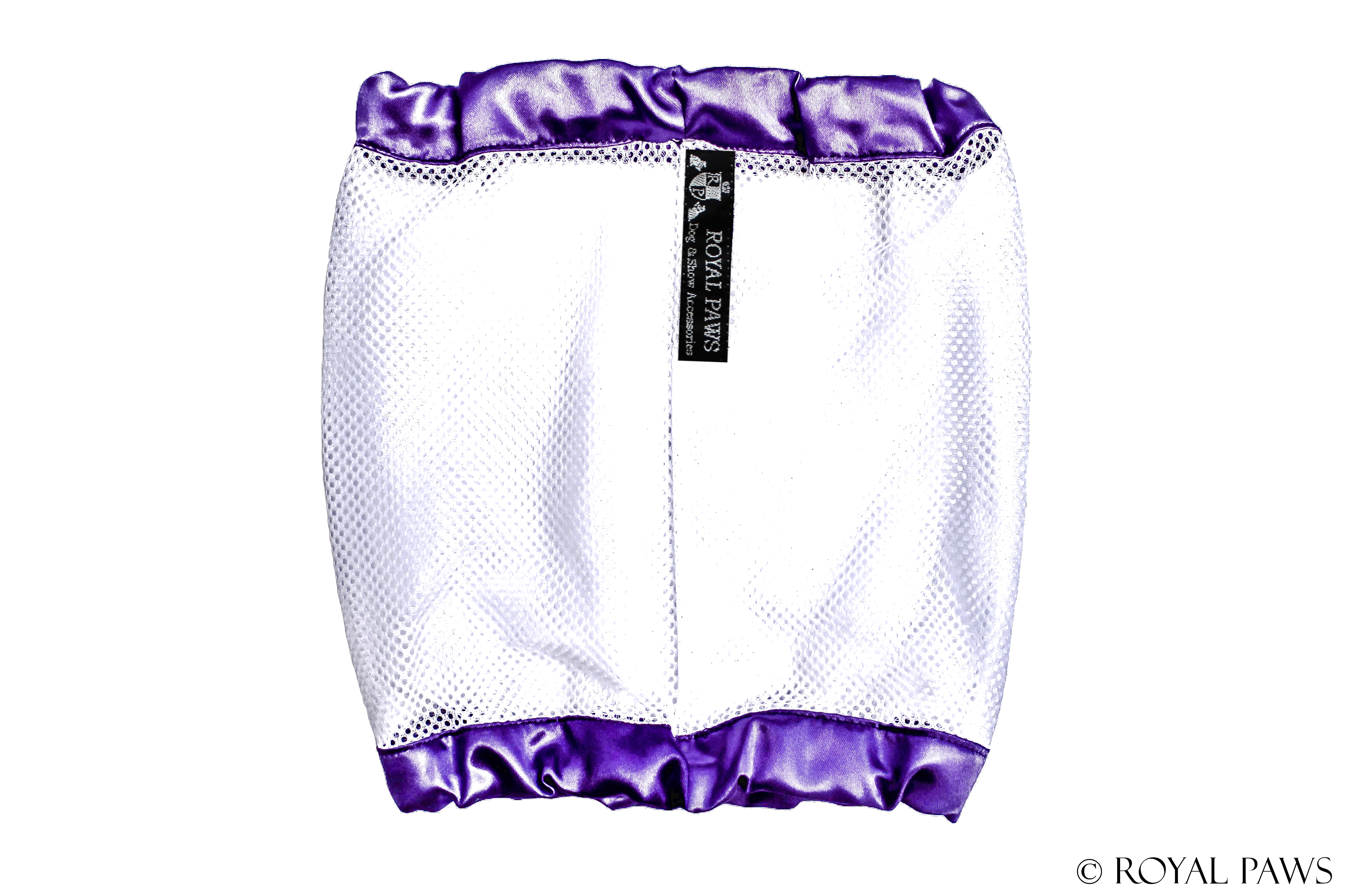 SHINE SNOOD MESH "LILA/WEISS" - ROYAL PAWS Dog & Show Accessories