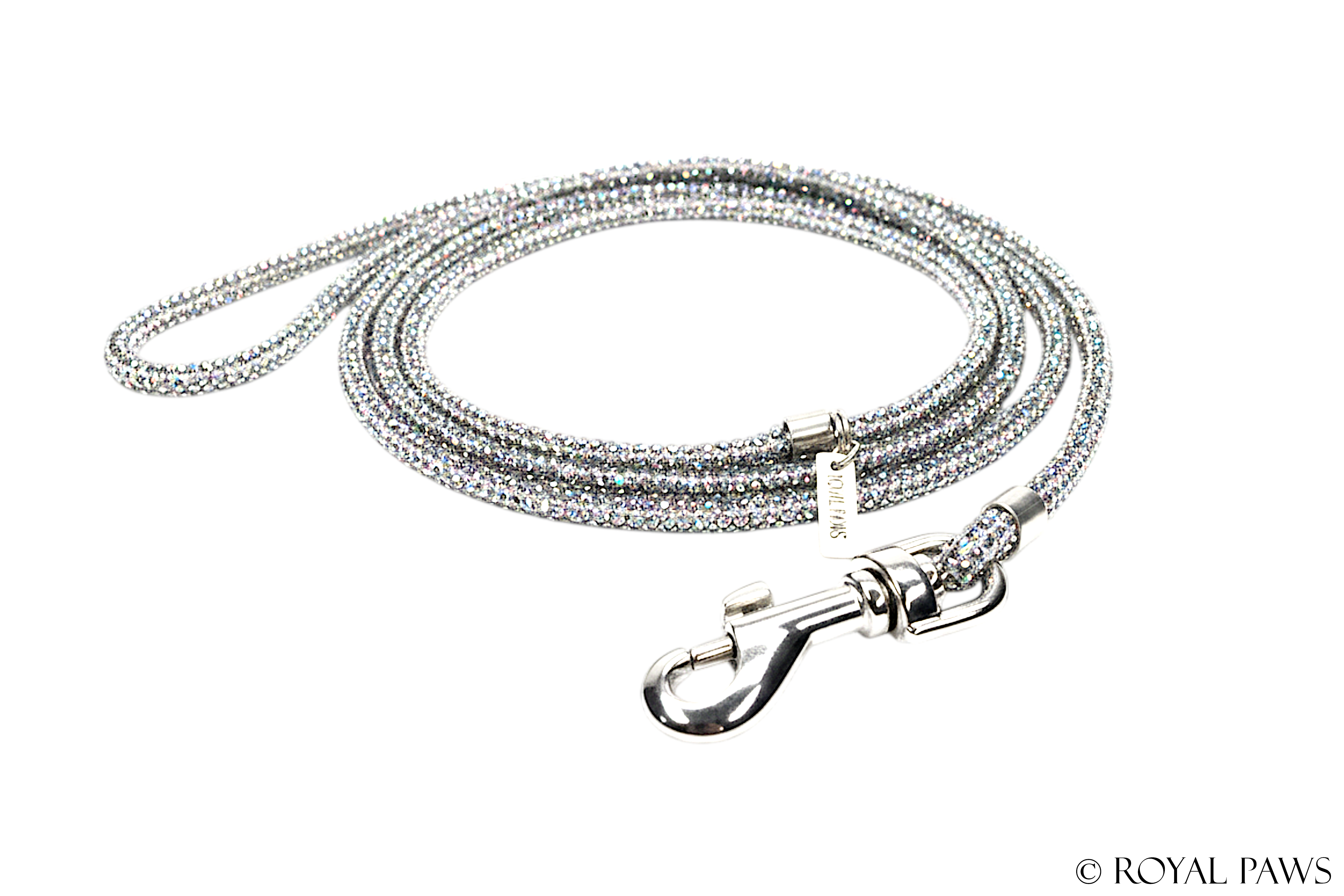 CRYSTAL SHOW LEASH "HOLOGRAPHIC"