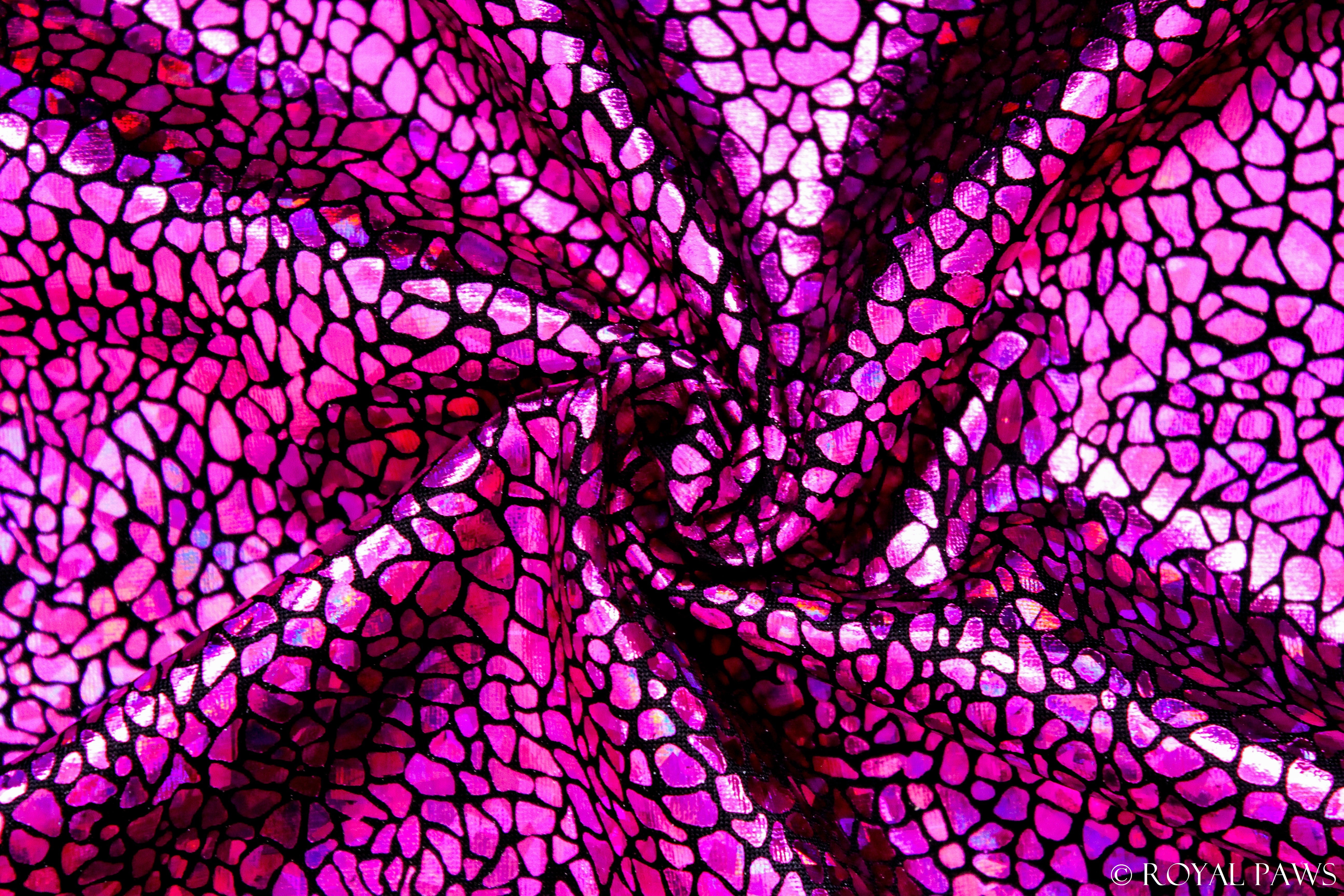 LIMITED EDITION DRY COAT MESH "MOSAIC" PINK - ROYAL PAWS Dog & Show Accessories
